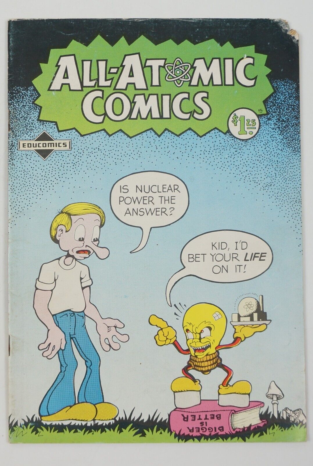 All Atomic Comics #1 rare educomics 5th printing underground comix