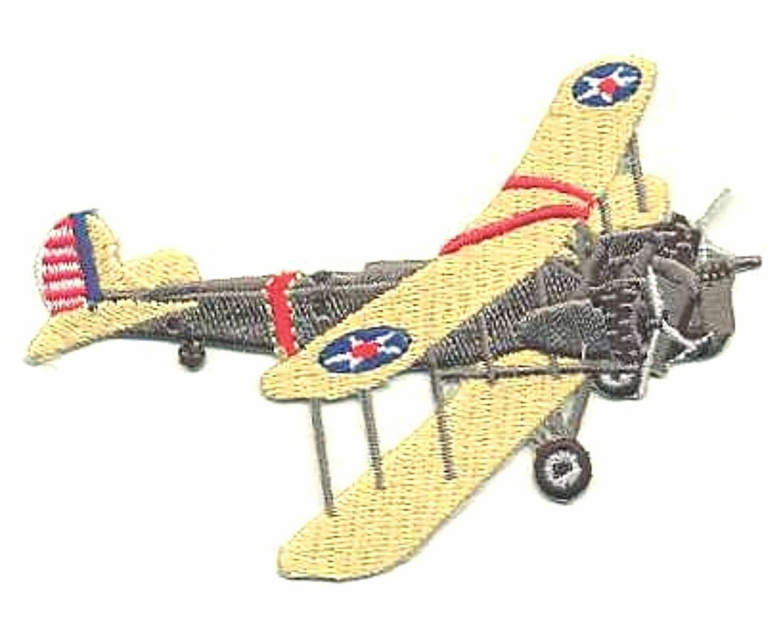Keystone B-6A B6A Pre-WWII Allied Biplane Bomber Embroidery Patch