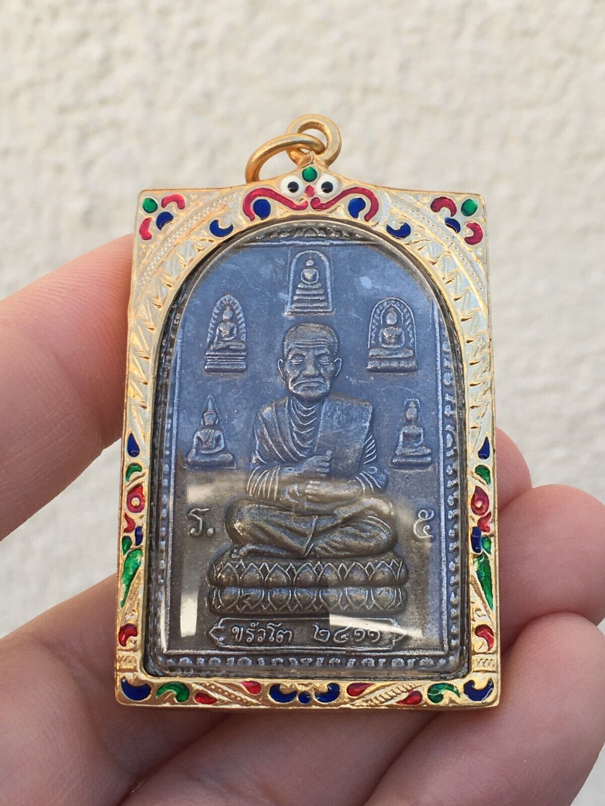 Gorgeous Phra Somdej To Katha Amulet Talisman Charm Luck Protection Vol. 5.3