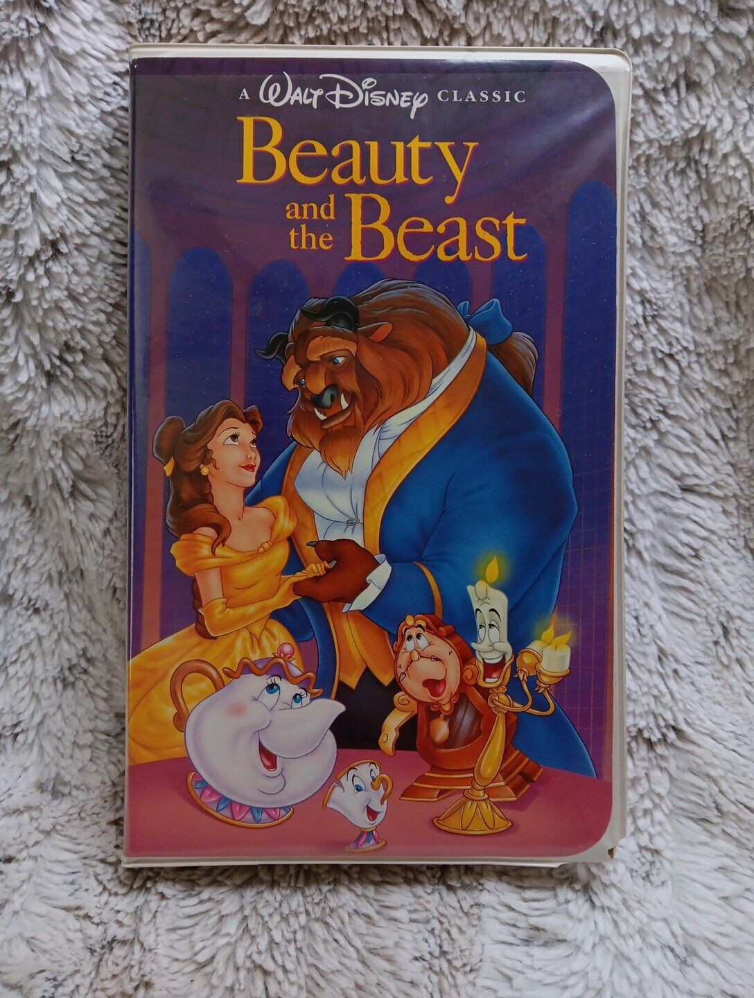 Disney Vintage Collectible Beauty And The Beast VHS