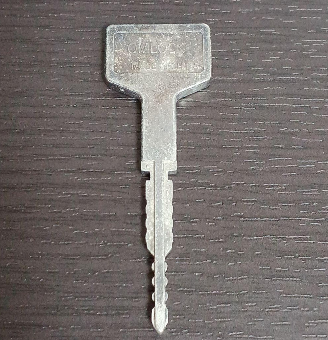Authentic Original Pachinko OMLOCK a Door Key from Japan