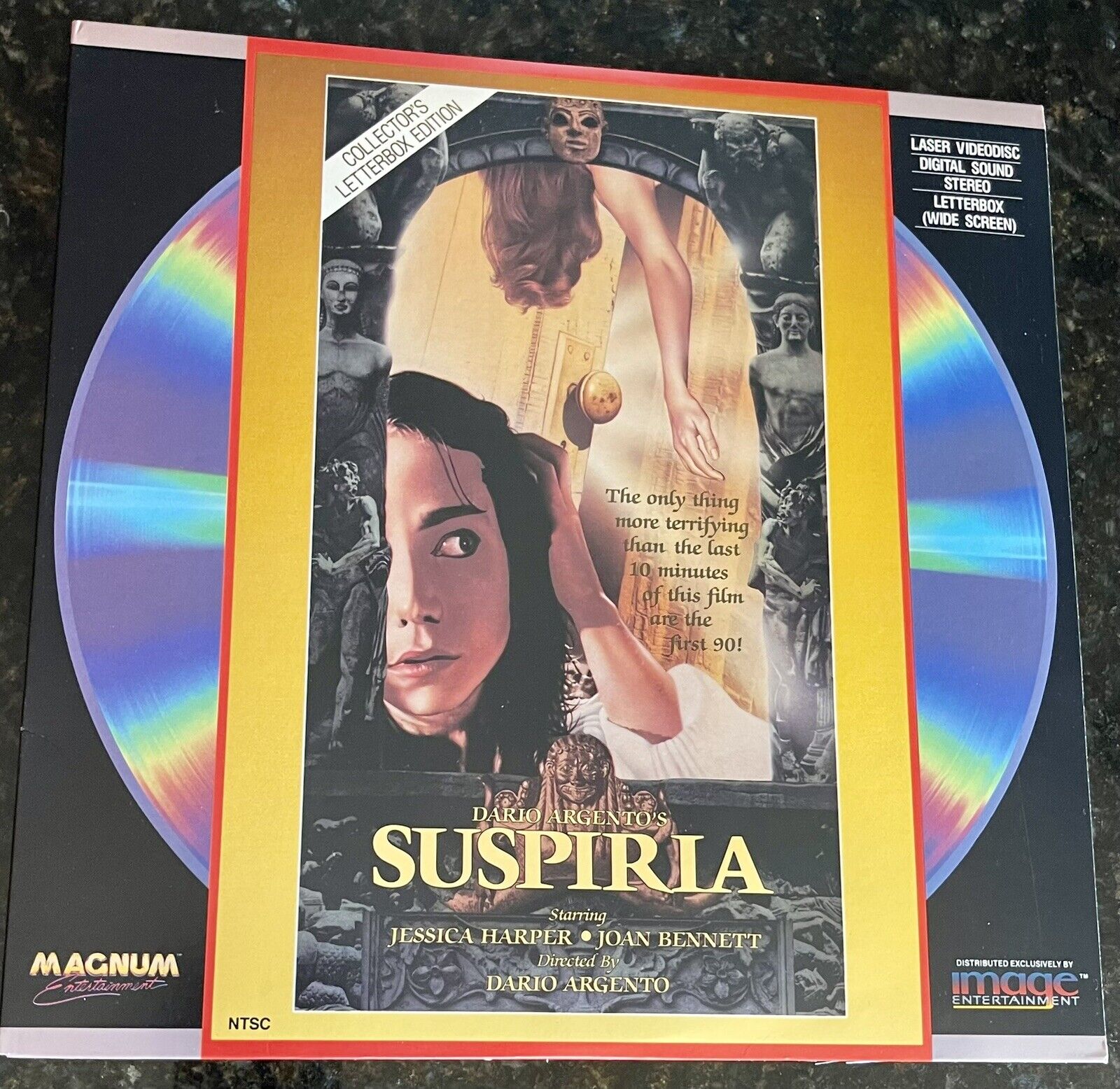Dario Argento\'s SUSPIRIA Laserdisc Collectors Letterbox Edition