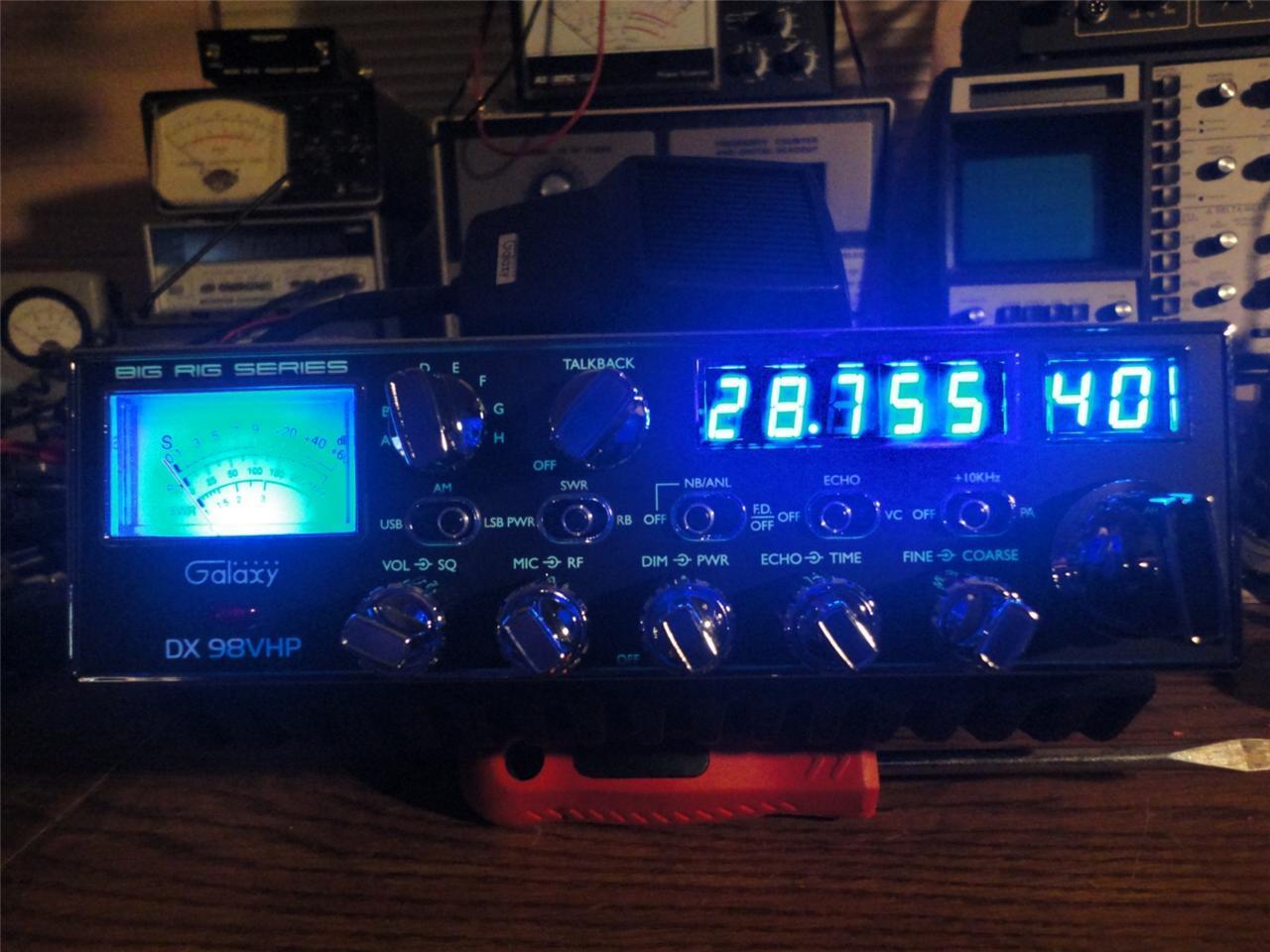 GALAXY DX-98VHP AM/SSB RADIO,W/OVER 300 WATTS OUT ((SKIP TALKING^^^SKY WALKER)) 