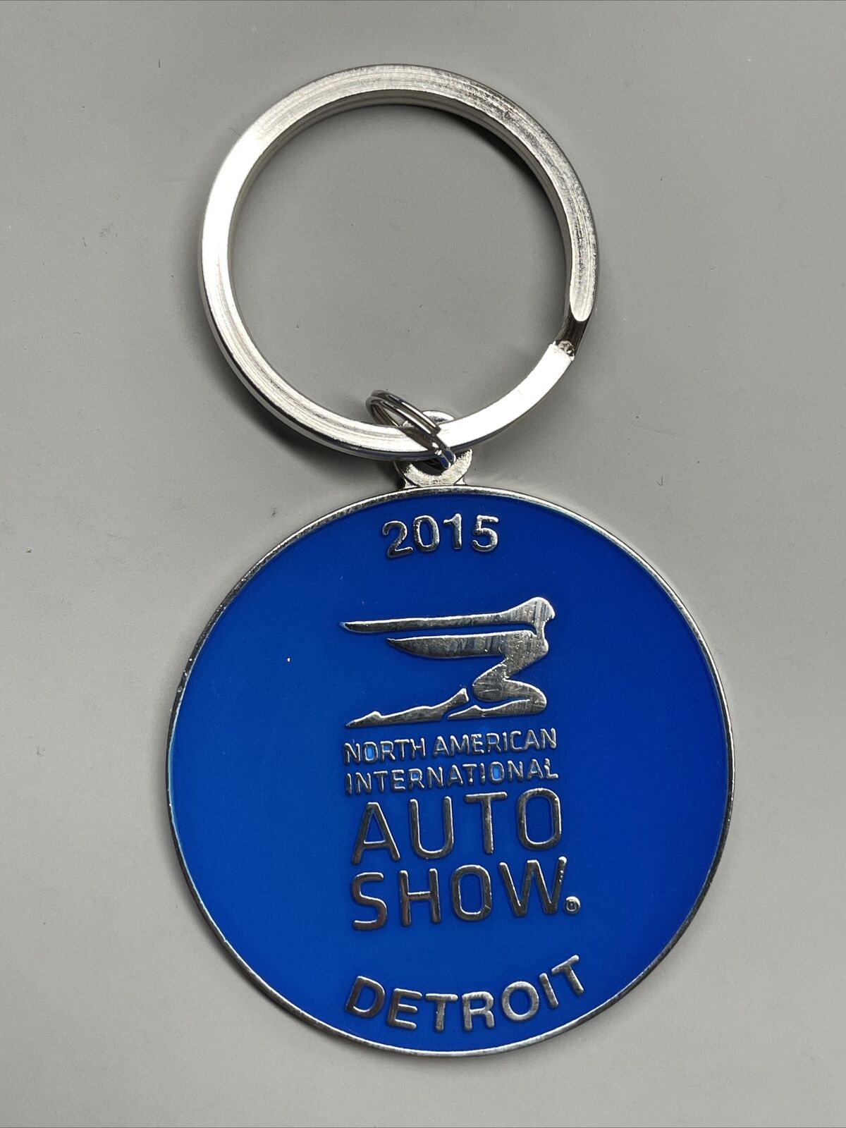 2015 Detroit North American International Auto Show Keychain Rare Limited