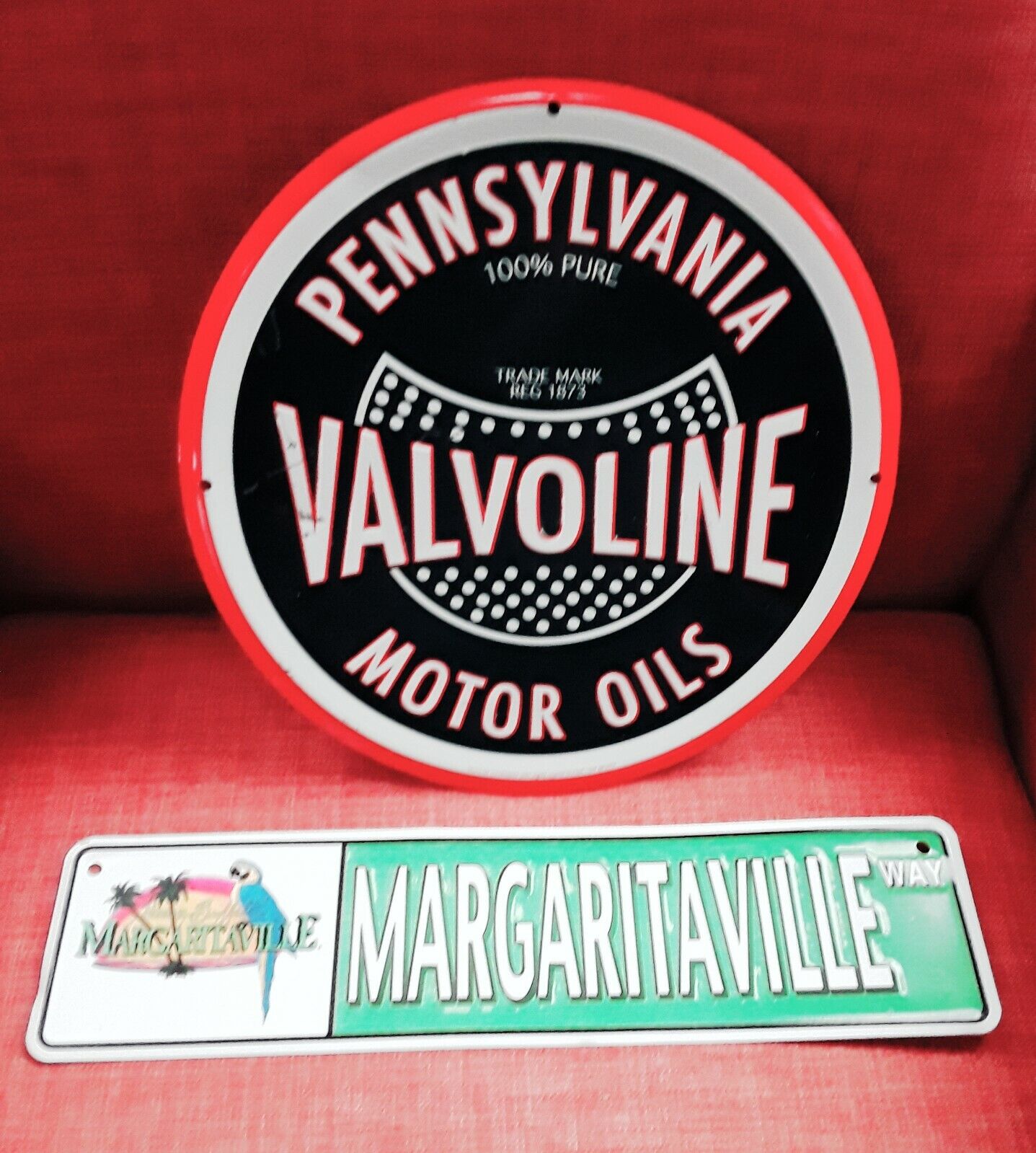 Pennsylvania  Valvoline Retro Repro - Sanitized & Decorative