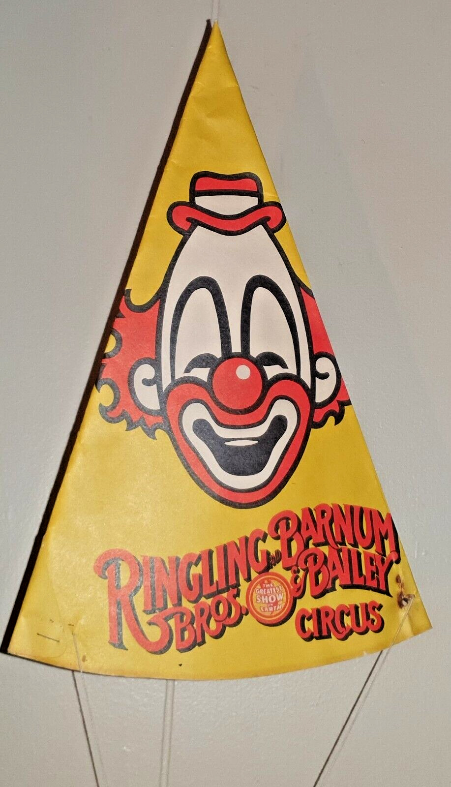 RINGLING BROS AND BARNUM BAILEY CIRCUS EARLY  PAPER HAT