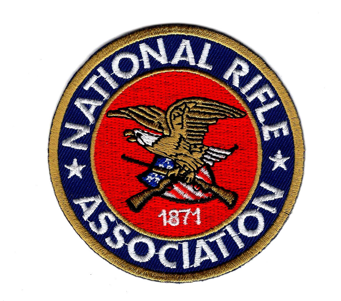 NRA National Rifle Association 2nd amendment Sew on iron on patch