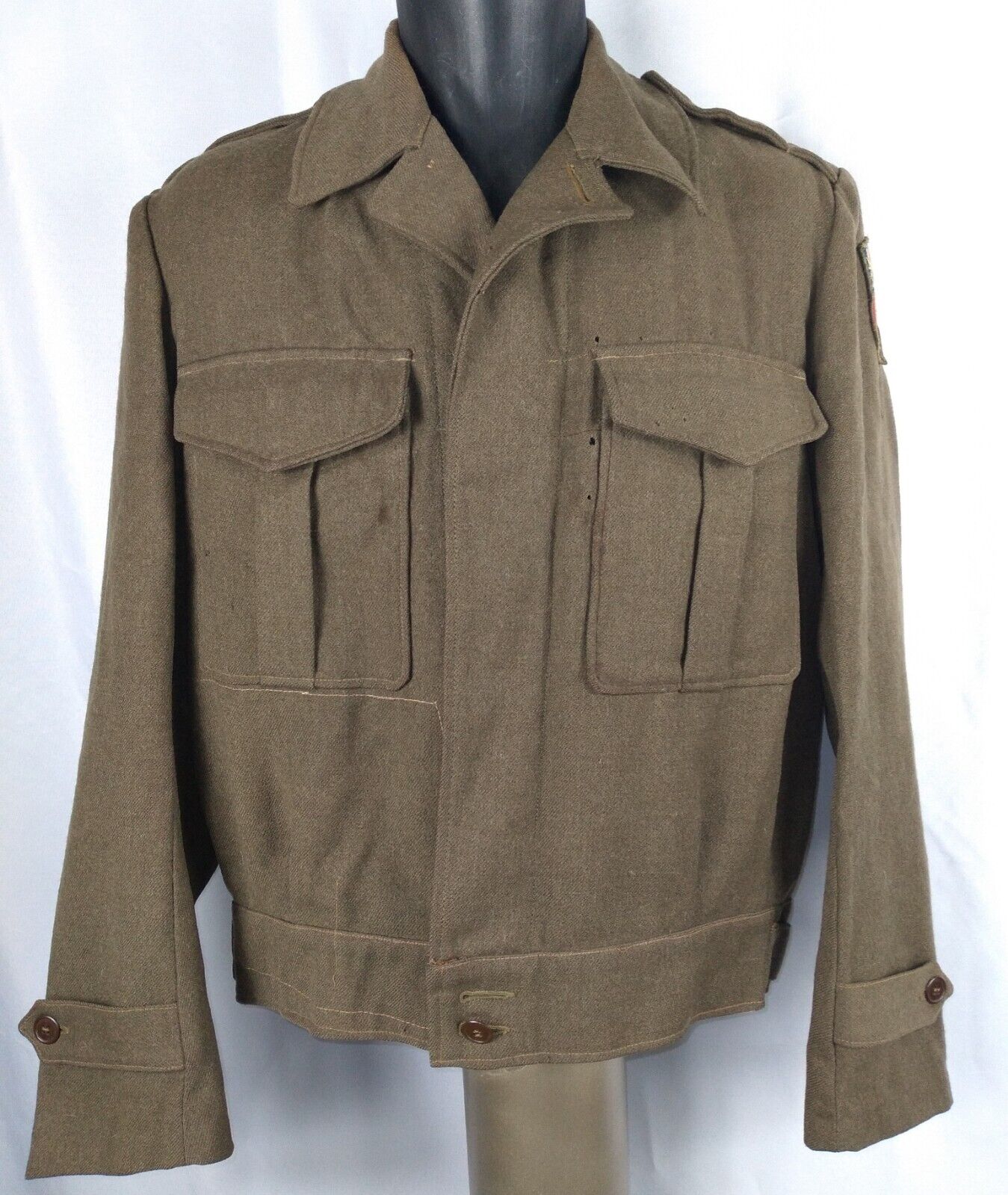 Stunning World War II Aussie-Made CBI Jacket with Blood Chits WWII WW2 Uniform 