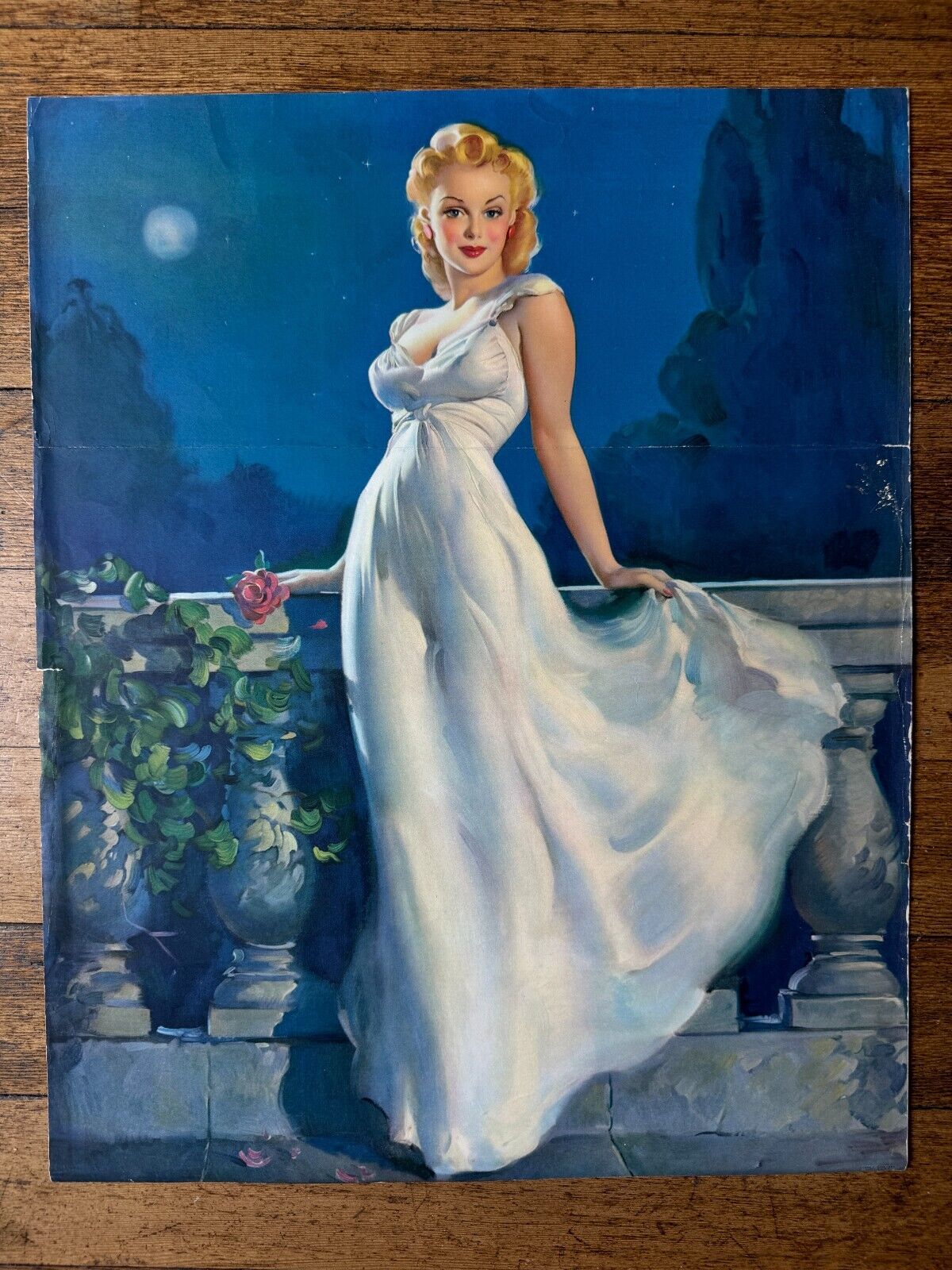 Gorgeous 1943 Pinup Girl Picture Dream Girl by Gil Elvgren