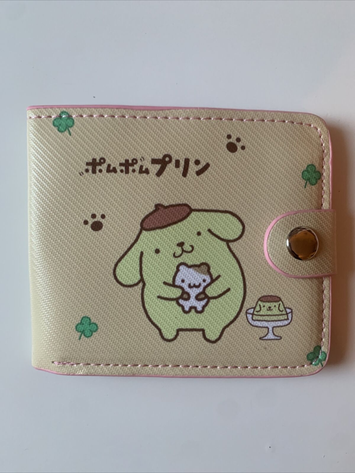 Sanrio Characters Pompompurin Wallet Id Card