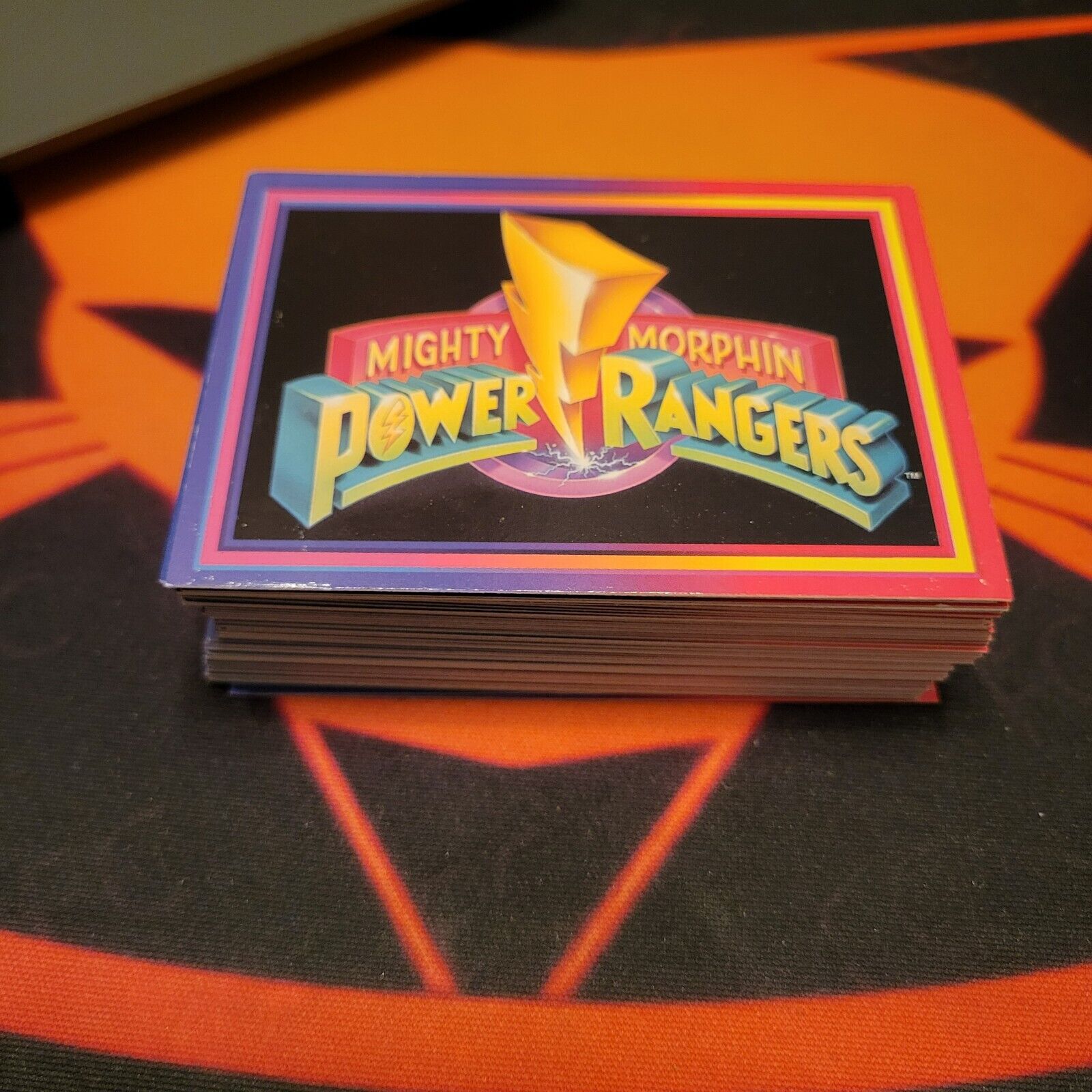 1994 MIGHTY MORPHIN POWER RANGERS SERIES 1 72-CARD BASE SET TRADING CARDS 
