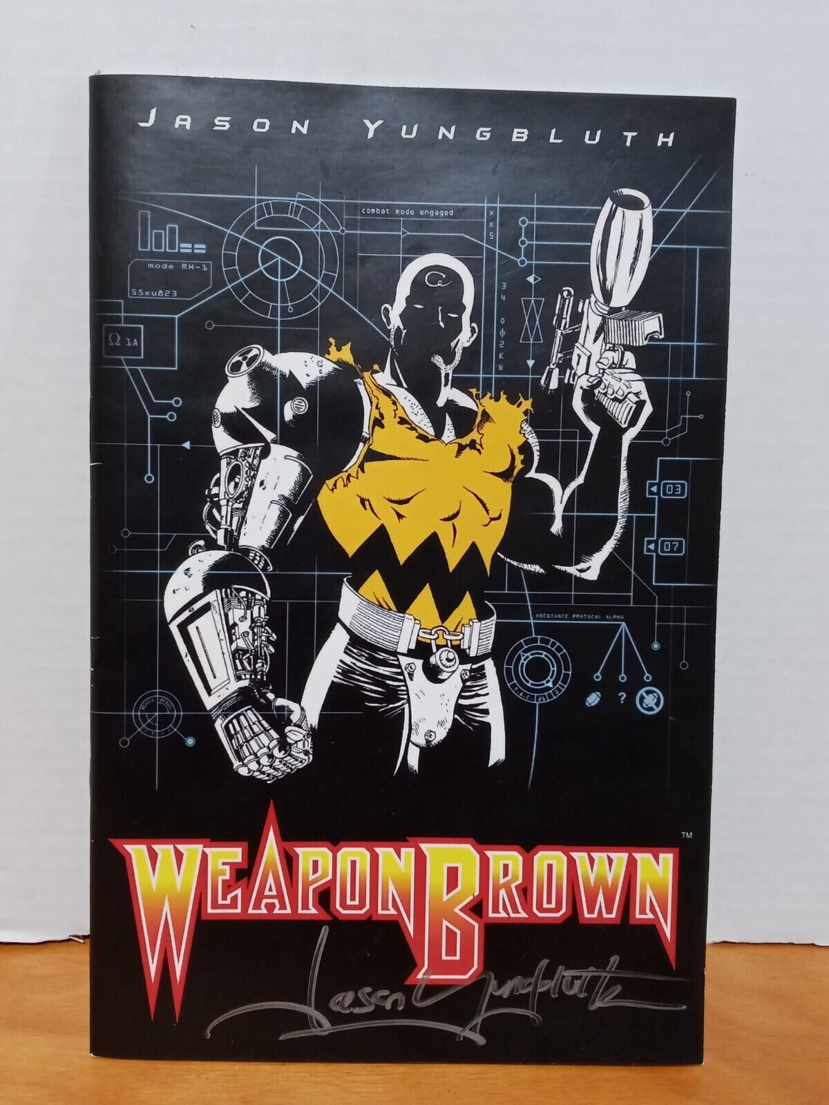 WEAPON BROWN Comic By Jason Yungbluth 🔥SIGNED🔥