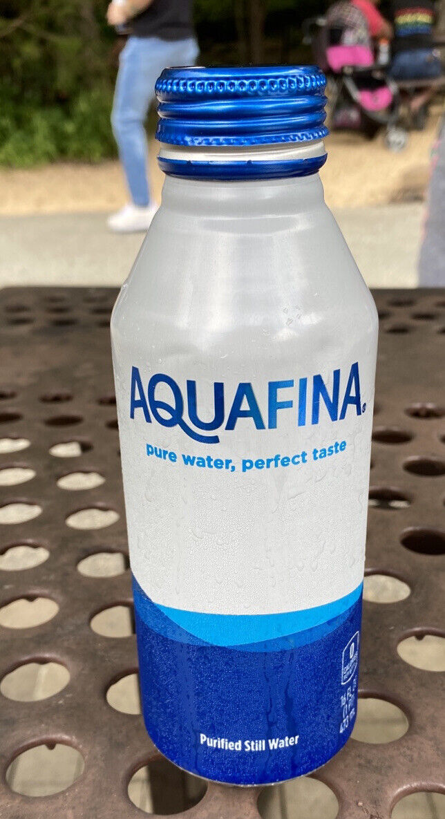 Aquafina aluminum water bottle