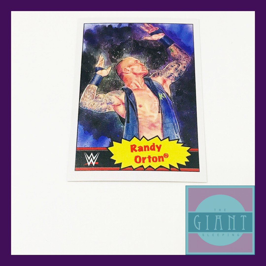 2021 Topps WWE Living Set Randy Orton #80 Pro Wrestling Trading Card Single