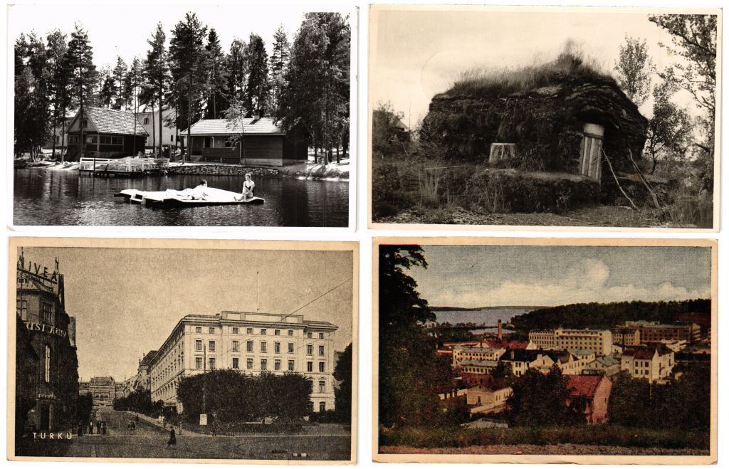 FINLAND SUOMI 73 Vintage Postcards Mostly Pre-1950 (L5793)