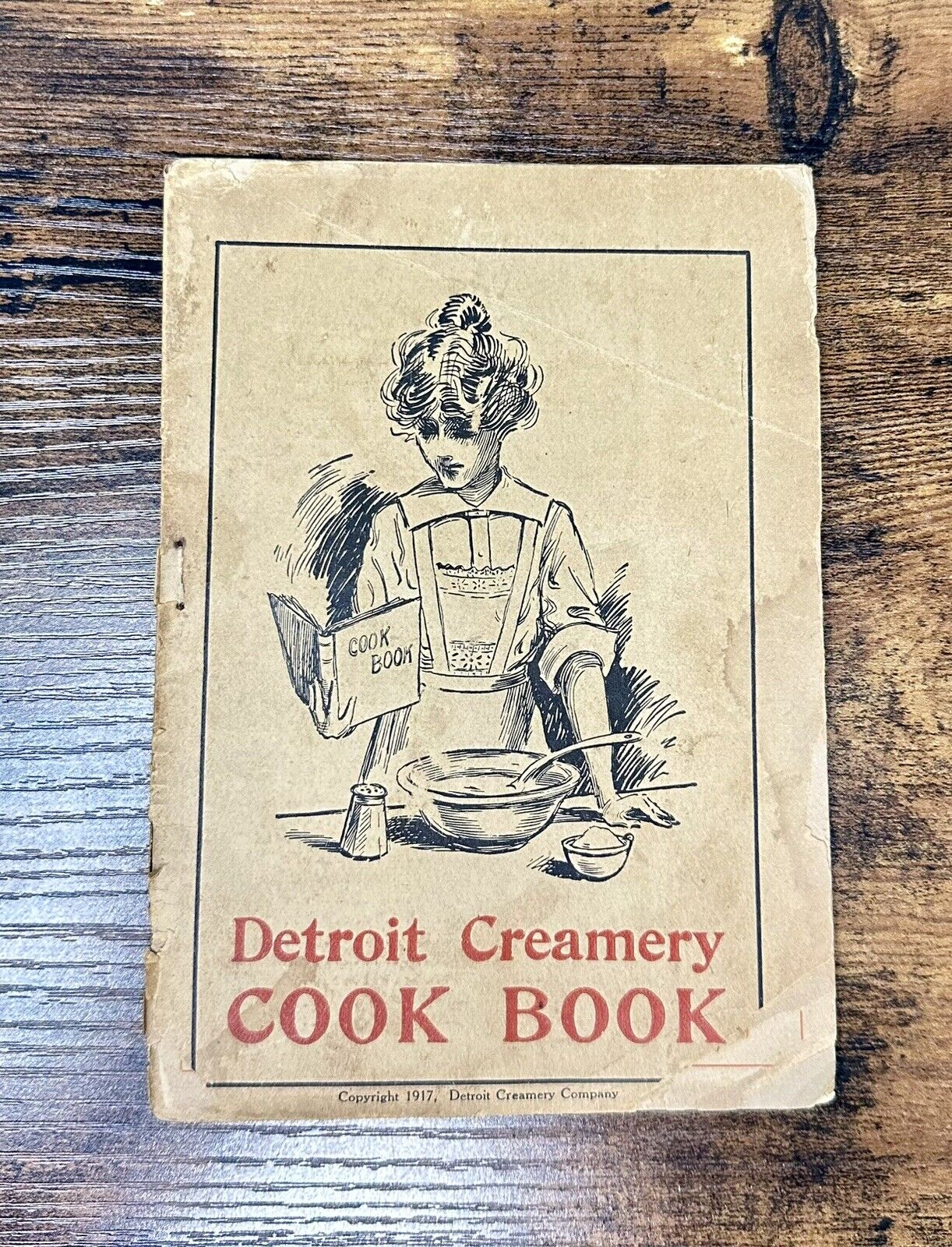 Vintage 1917 Detroit Creamery COOK BOOK Company 49 Pages