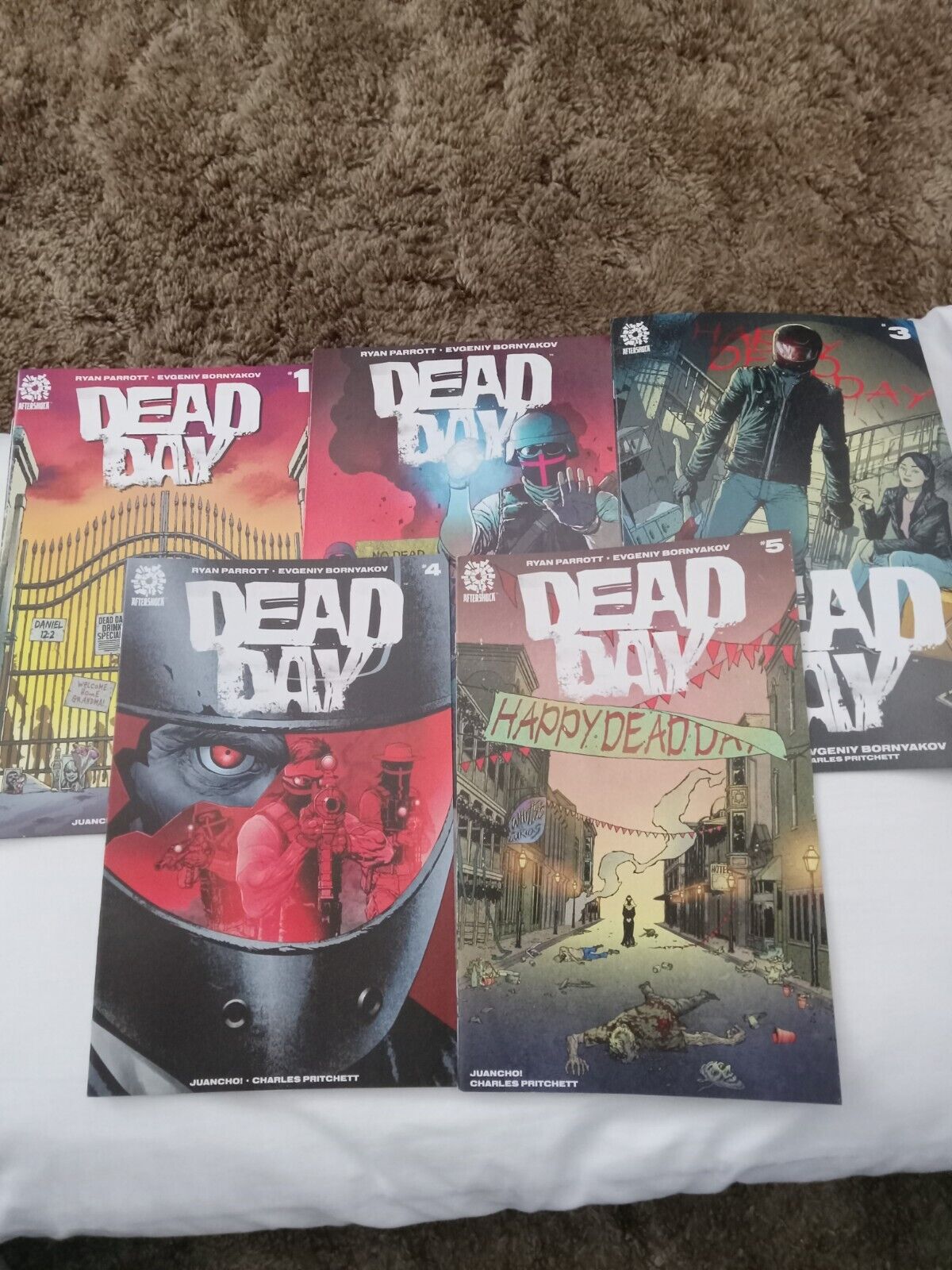 Dead Day 1-5  Aftershock Comics 2020