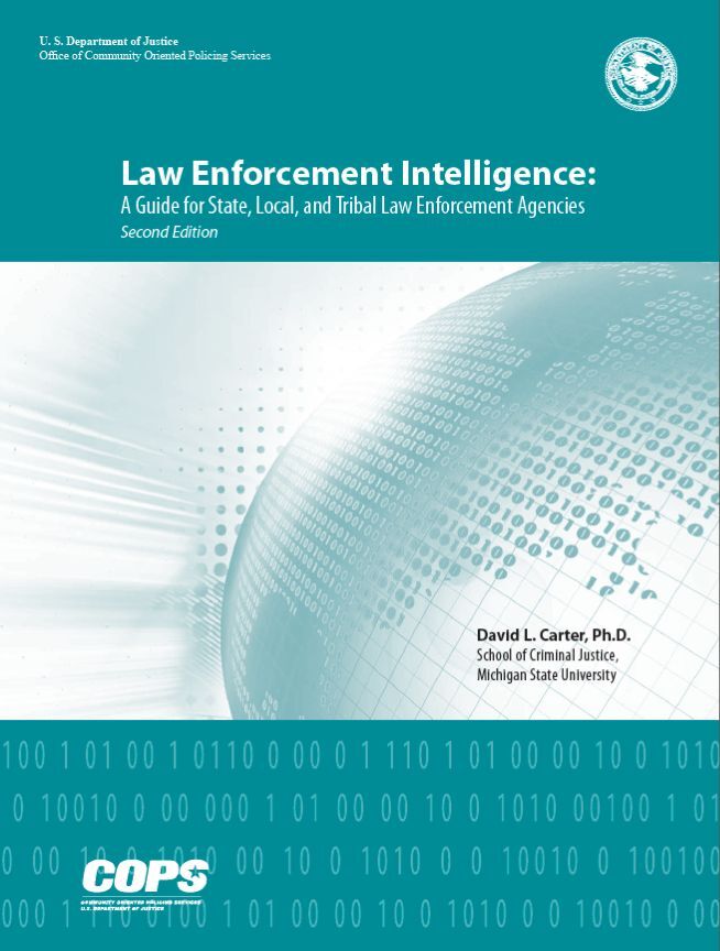496 page Cop Police Sheriff Law Enforcement INTELLIGENCE Intel Guide on CD