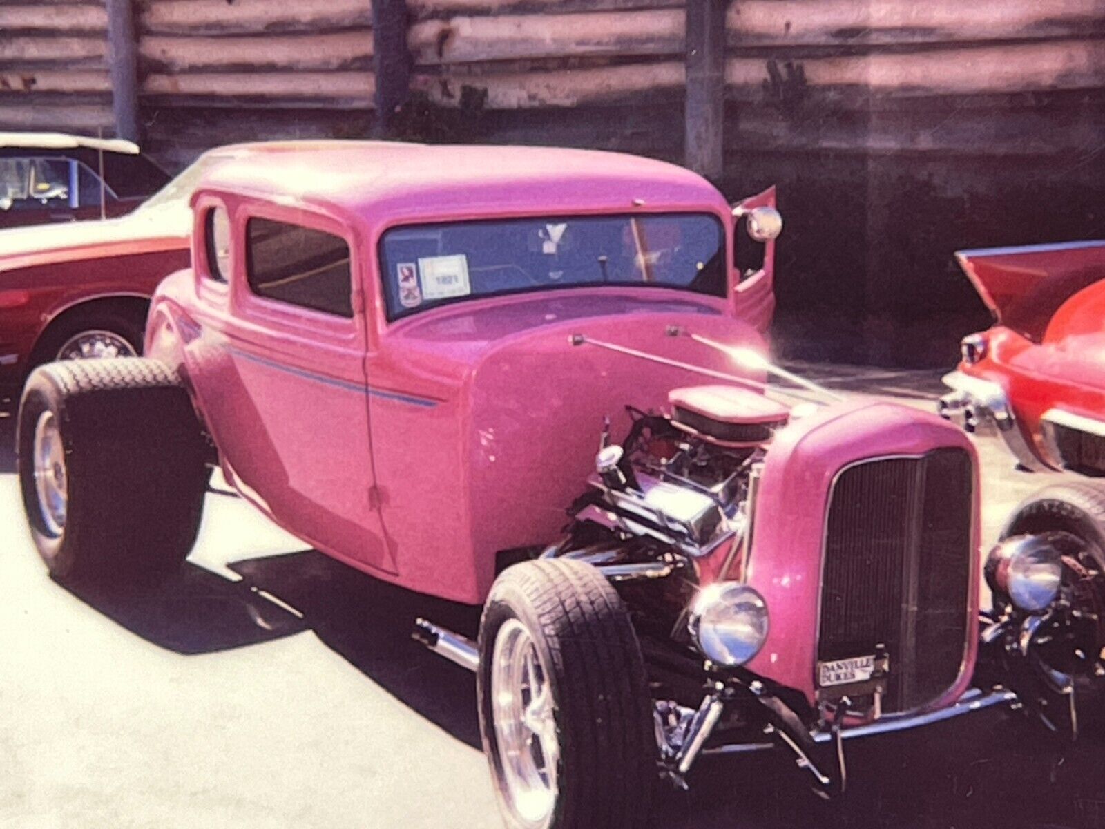 CCH 2 Photographs From 1980-90\'s Polaroid Artistic 1932 Ford Window Coupe 350