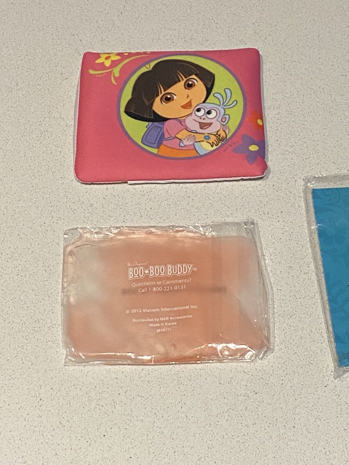 Nick Jr. Dora The Explorer Lunch Box Cooler Reusable Ice Pack ~ New