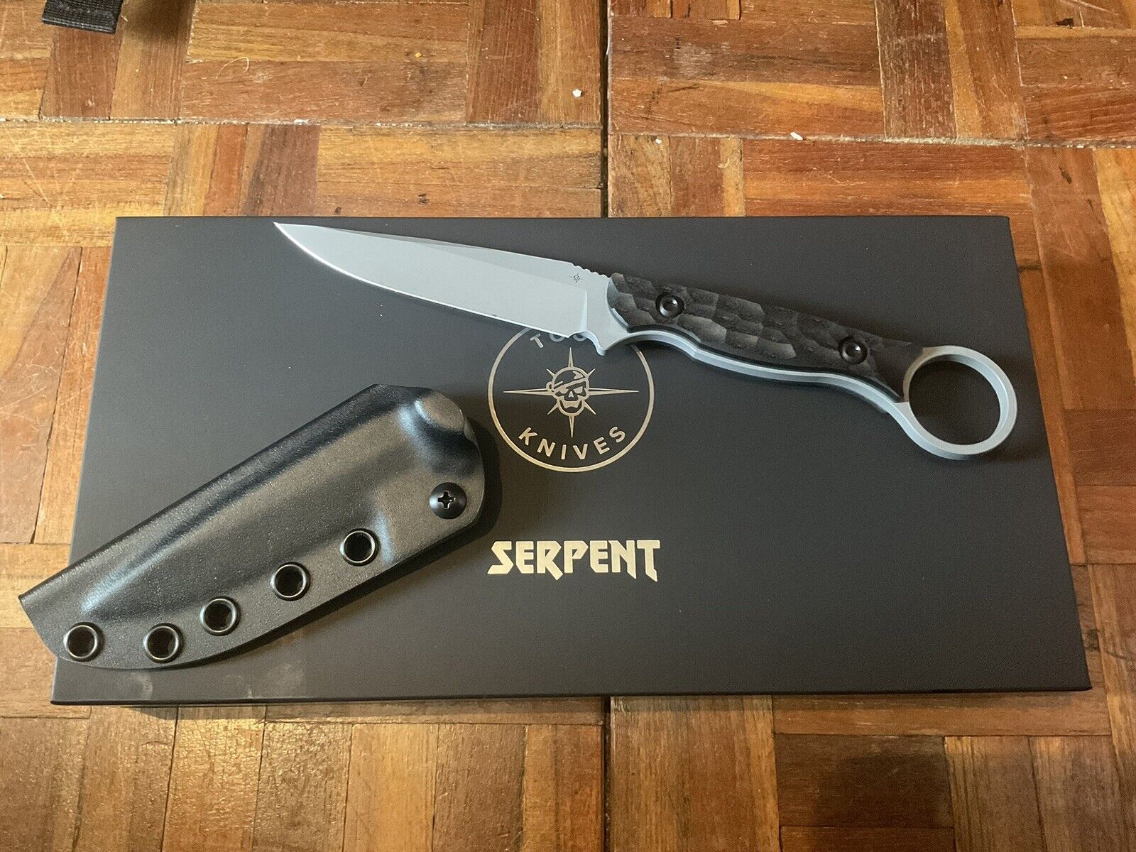 Toor Knives - Serpent S PHANTOM GREY - New Model replacing Anaconda