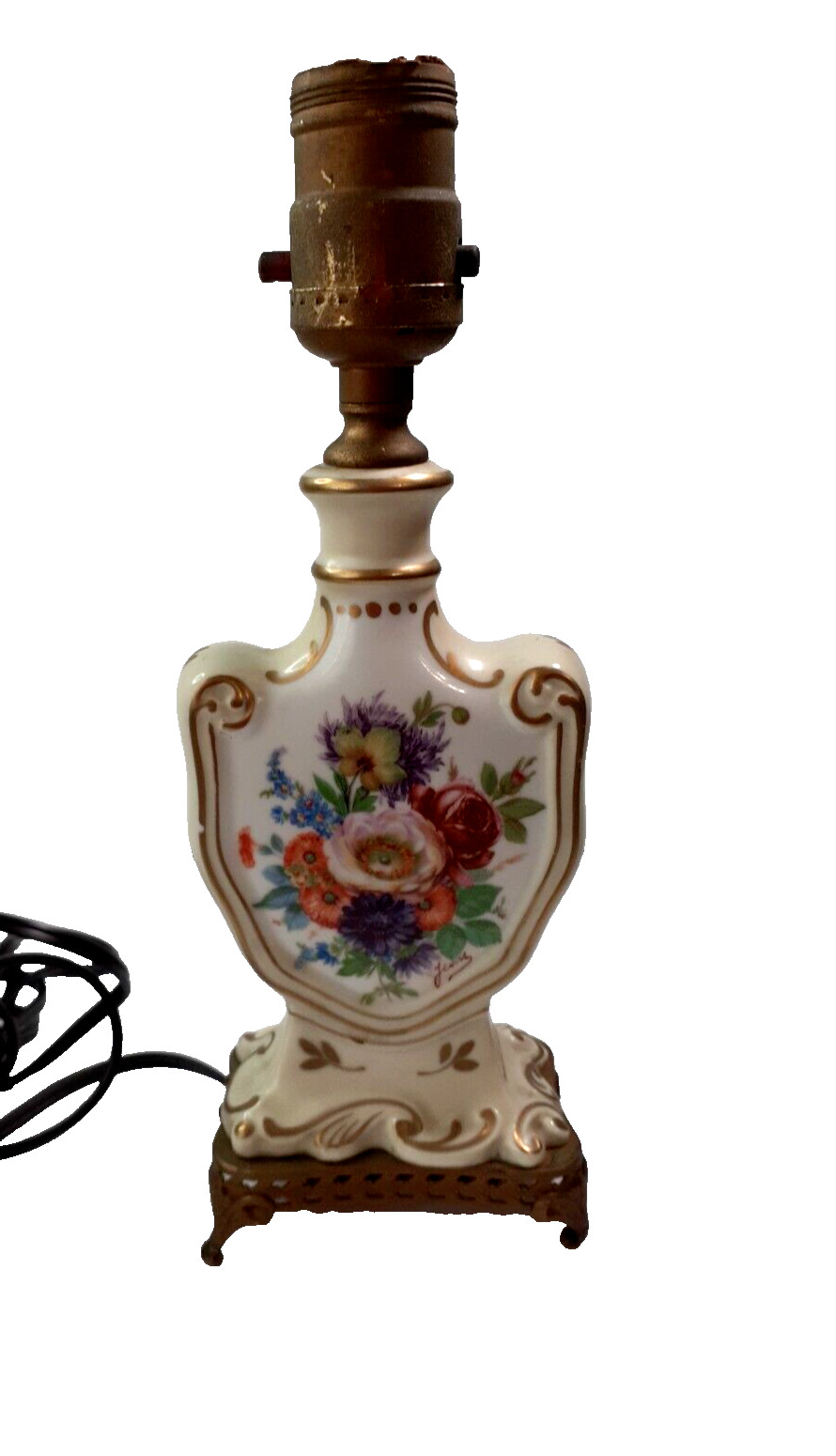 Antique Hand Painted French 10\