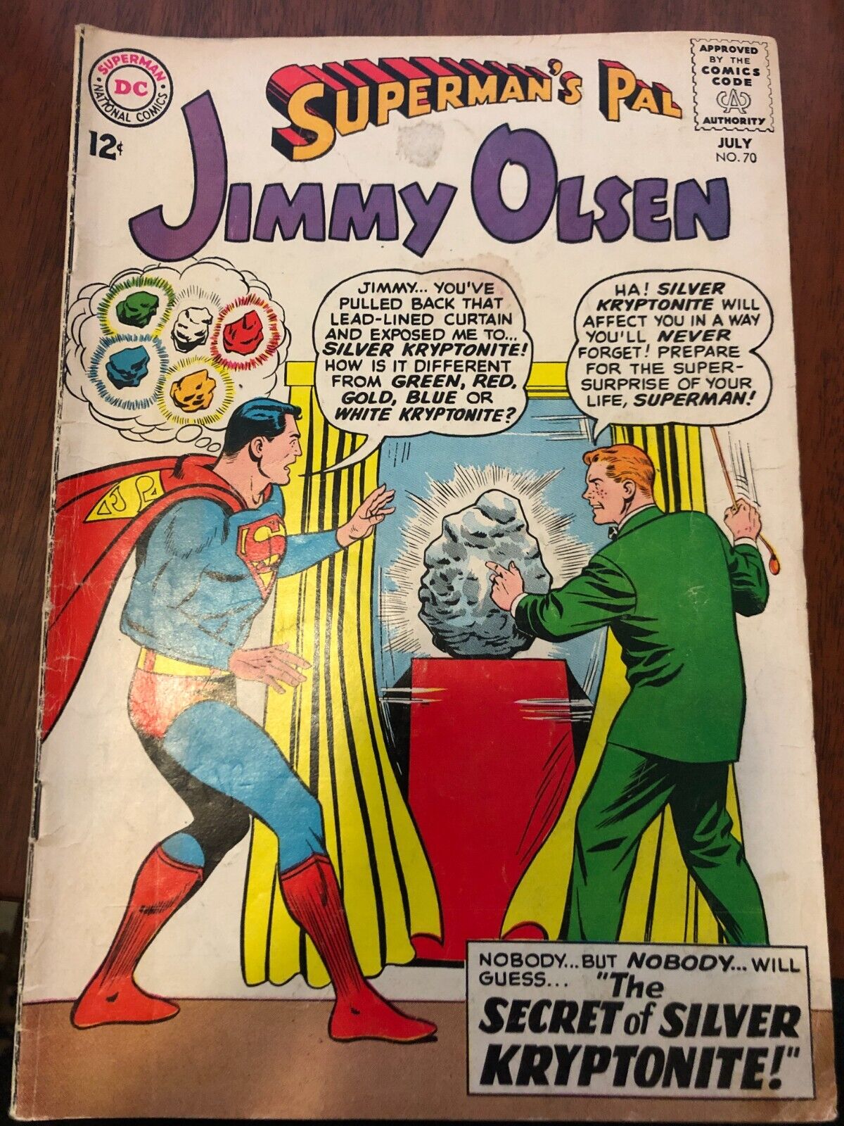 Superman's Pal Jimmy Olsen #70 July 1963 Vintage Silver Age DC Comics