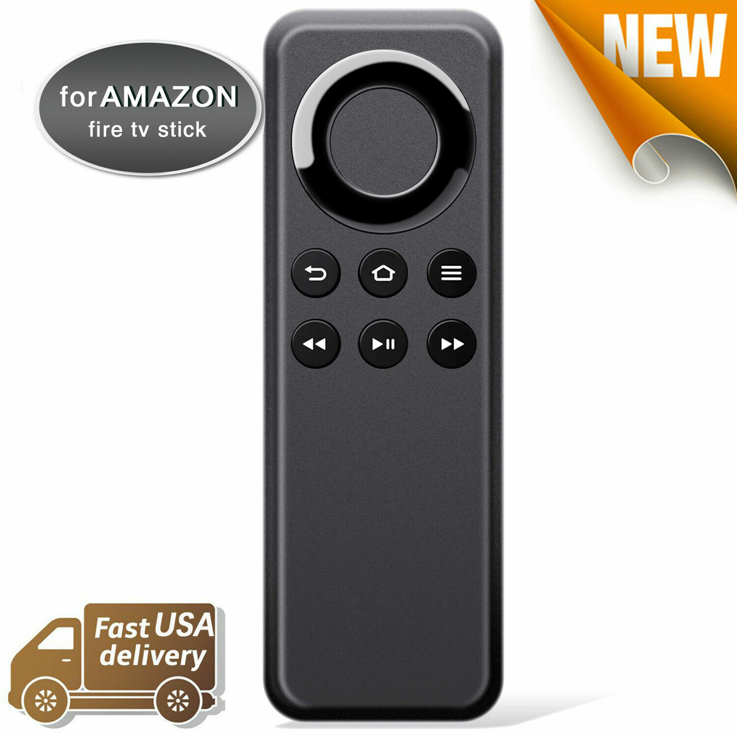 Remote Control Replacement for Amazon Fire Stick TV Streaming Player Box CV98LM
