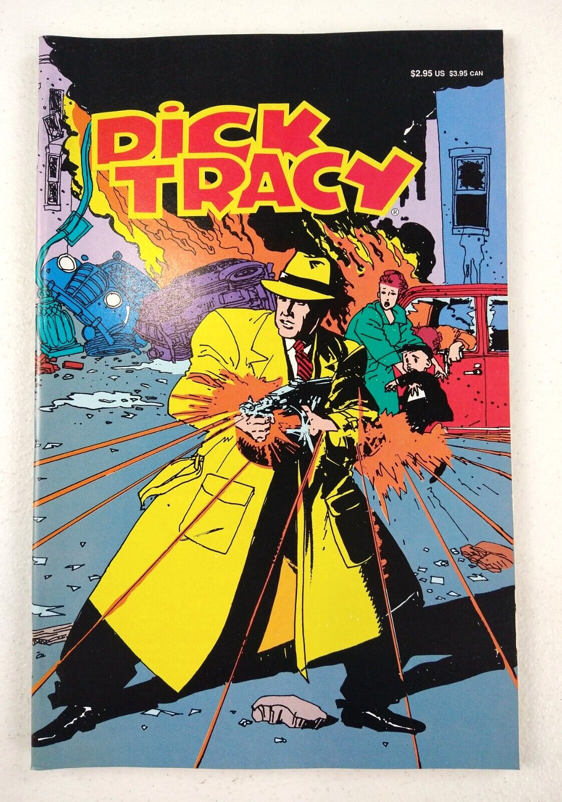 Dick Tracy #3 (1990 Walt Disney) Movie Adaptation Comic VF+ or better Cool Cover