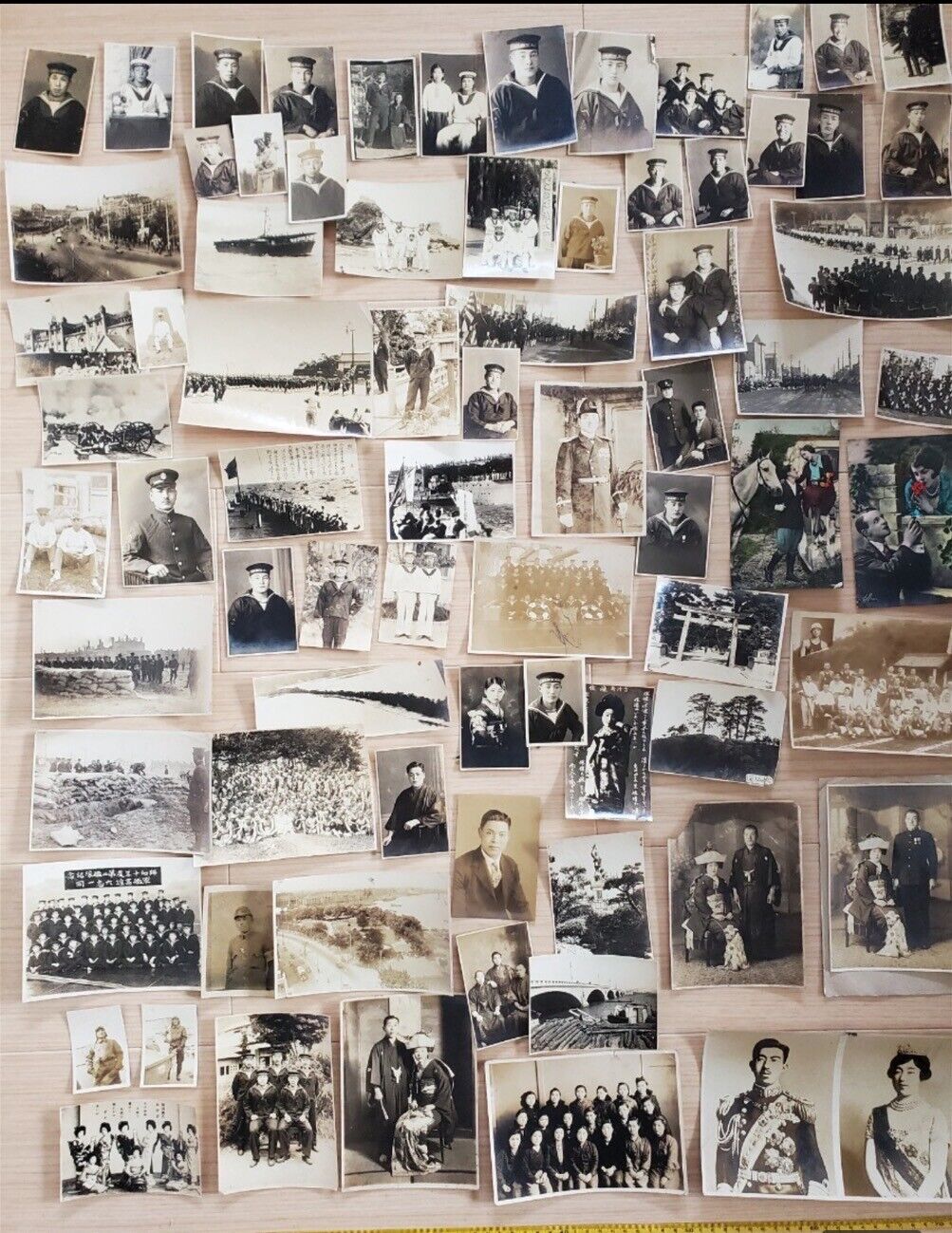 mix lot WW2 period Japanese Army old vintage japan photos over 50 pieces