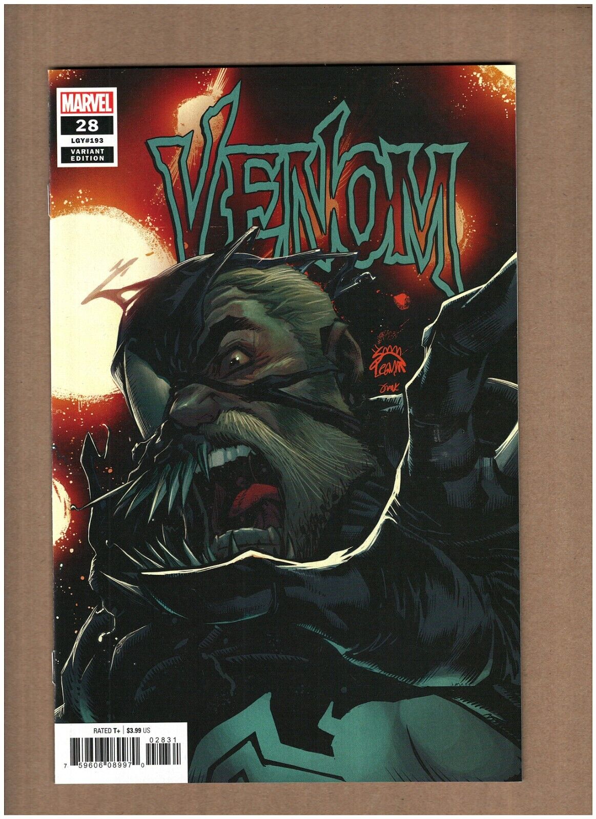 Venom #28 Marvel Comics 2020 Stegman Variant Venom Beyond NM- 9.2
