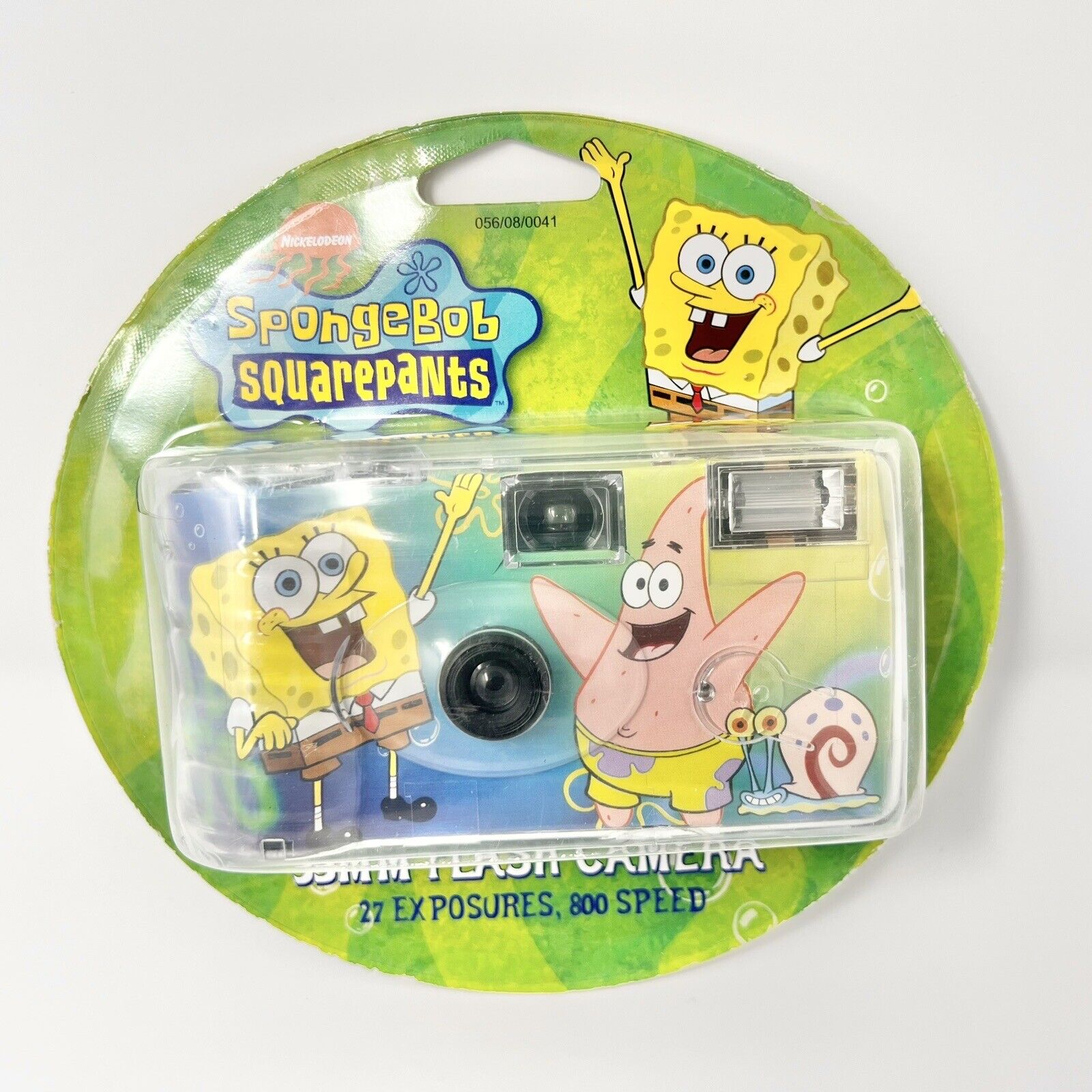 Nickelodeon SpongeBob SquarePants 35MM Flash Camera Expired January 2008 New