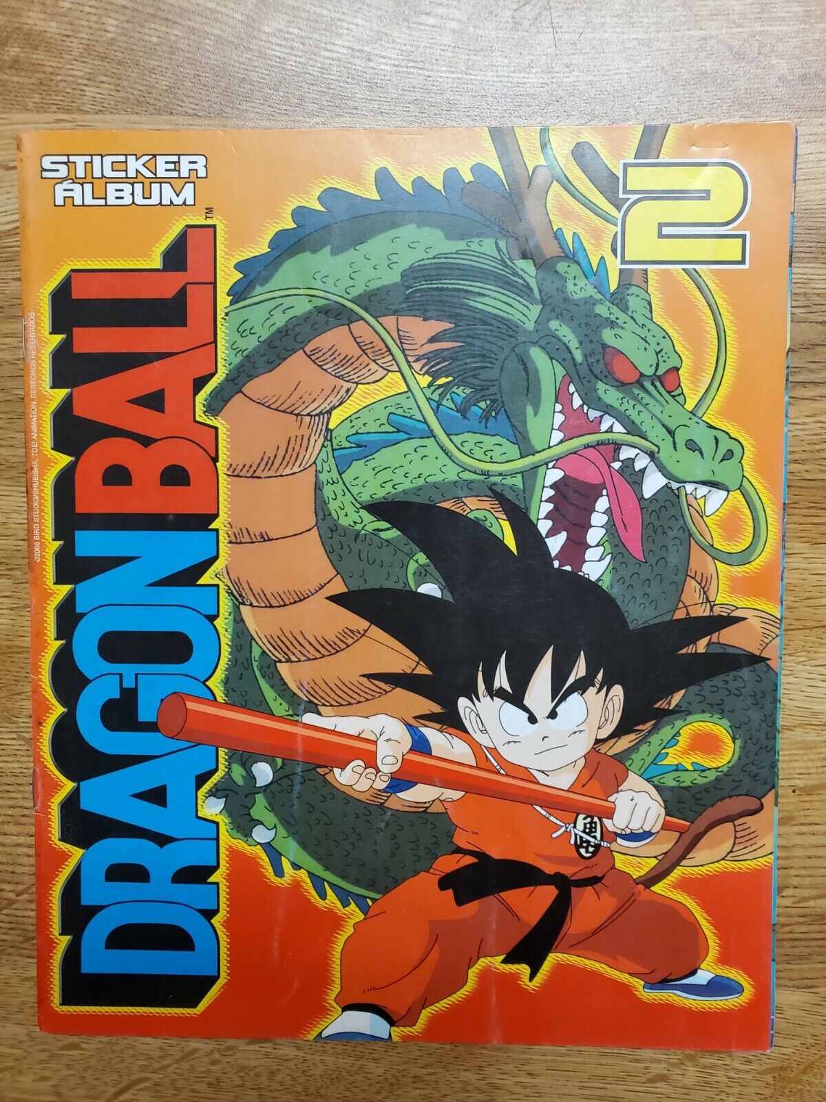 Dragon Ball 2  COMPLETE SET Album+ All Stickers