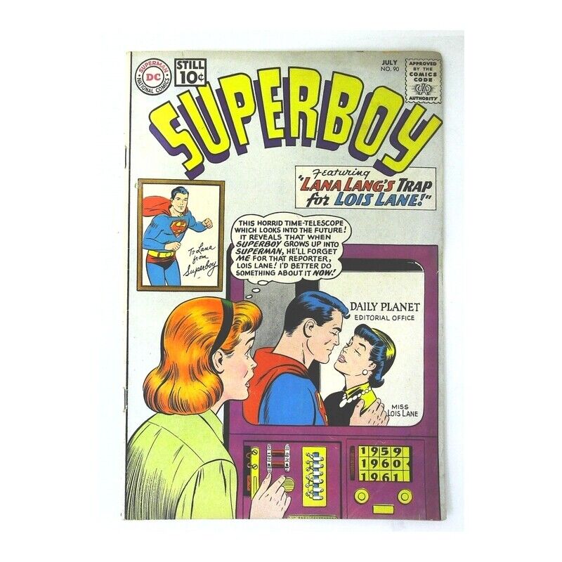 Superboy (1949 series) #90 in Fine minus condition. DC comics [u;