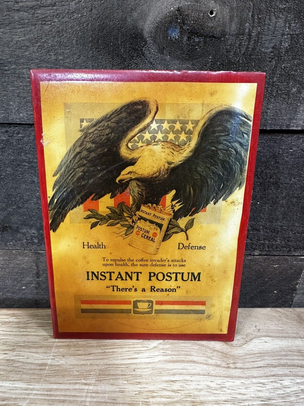 Vintage “Instant Postum” Eagle Sign