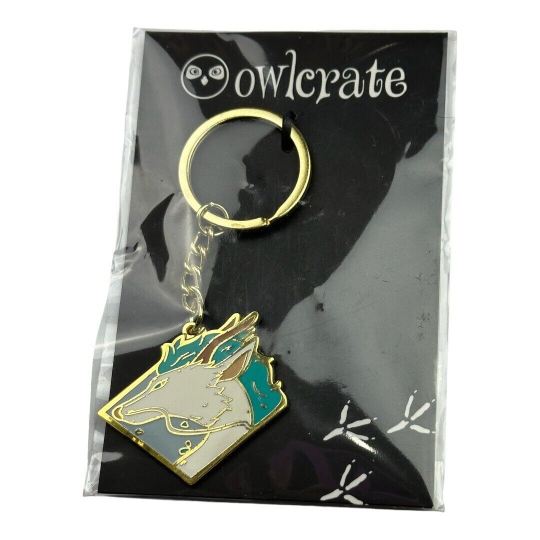 Owlcrate Keychain Haku Dragon By Four Seasons Fox OwlCrate Exclusive