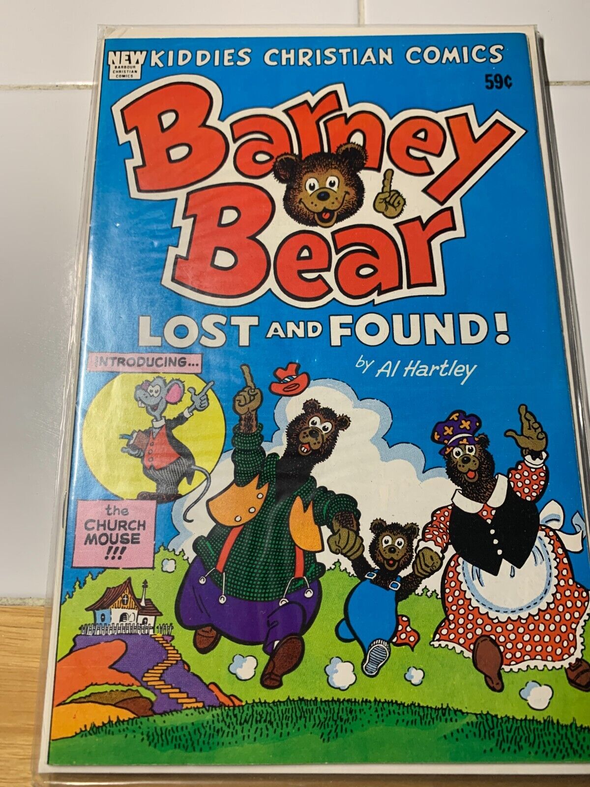 1977 Spire Christian Comic Barney Bear Lost and Found Al Hartley