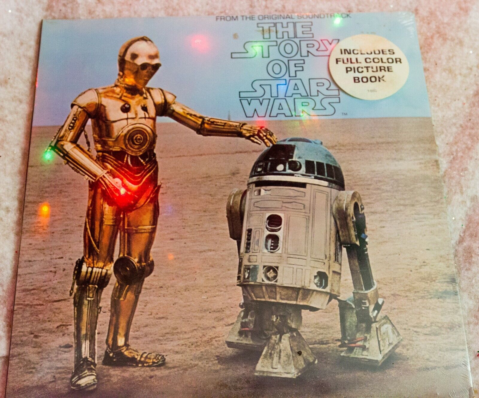 Original Sealed Shrink Wrap The Story of “Star Wars” Original 1977 Soundtrack LP