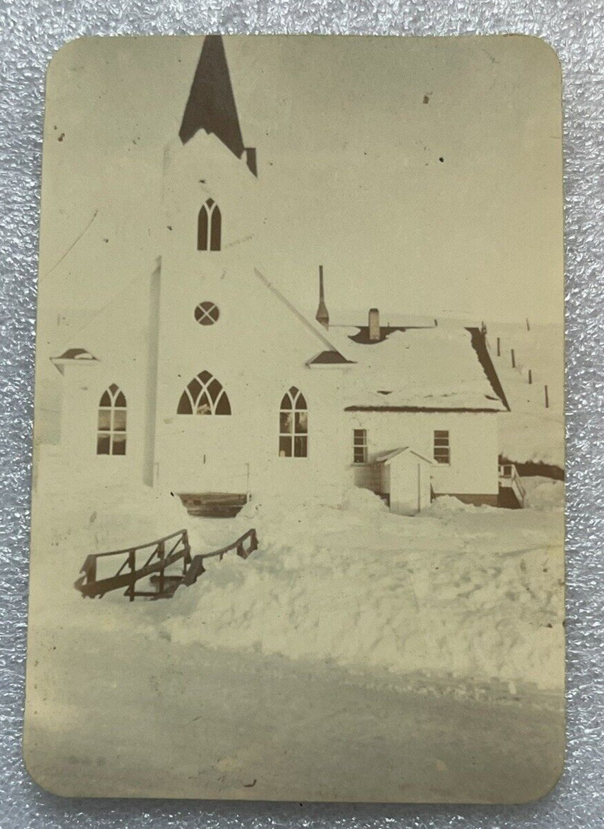 1956 old vintage black white photo Havillah Washington Church