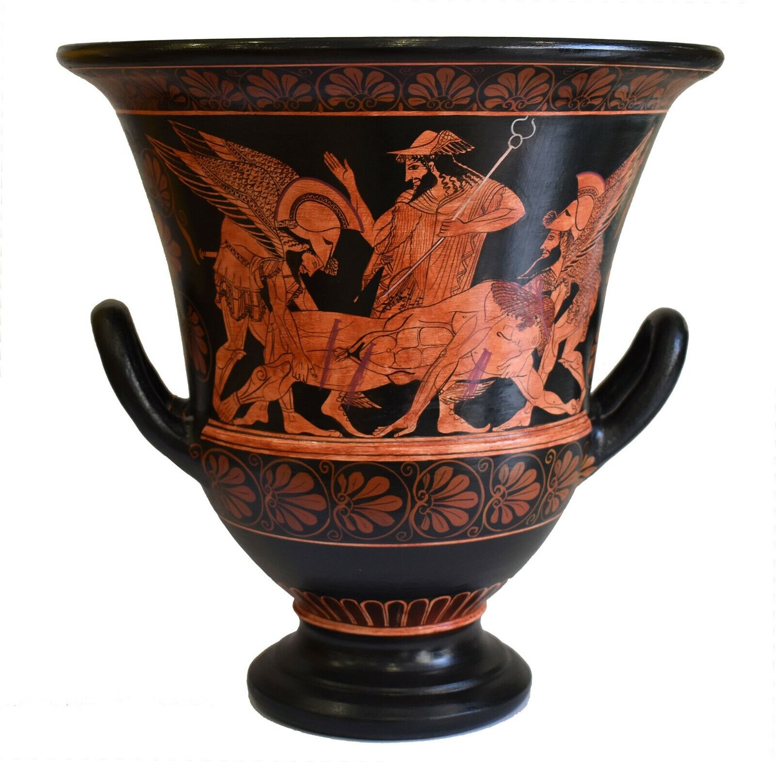 Euphronios - Sarpedon Krater - Metropolitan Museum of Art -Trojan War Theme