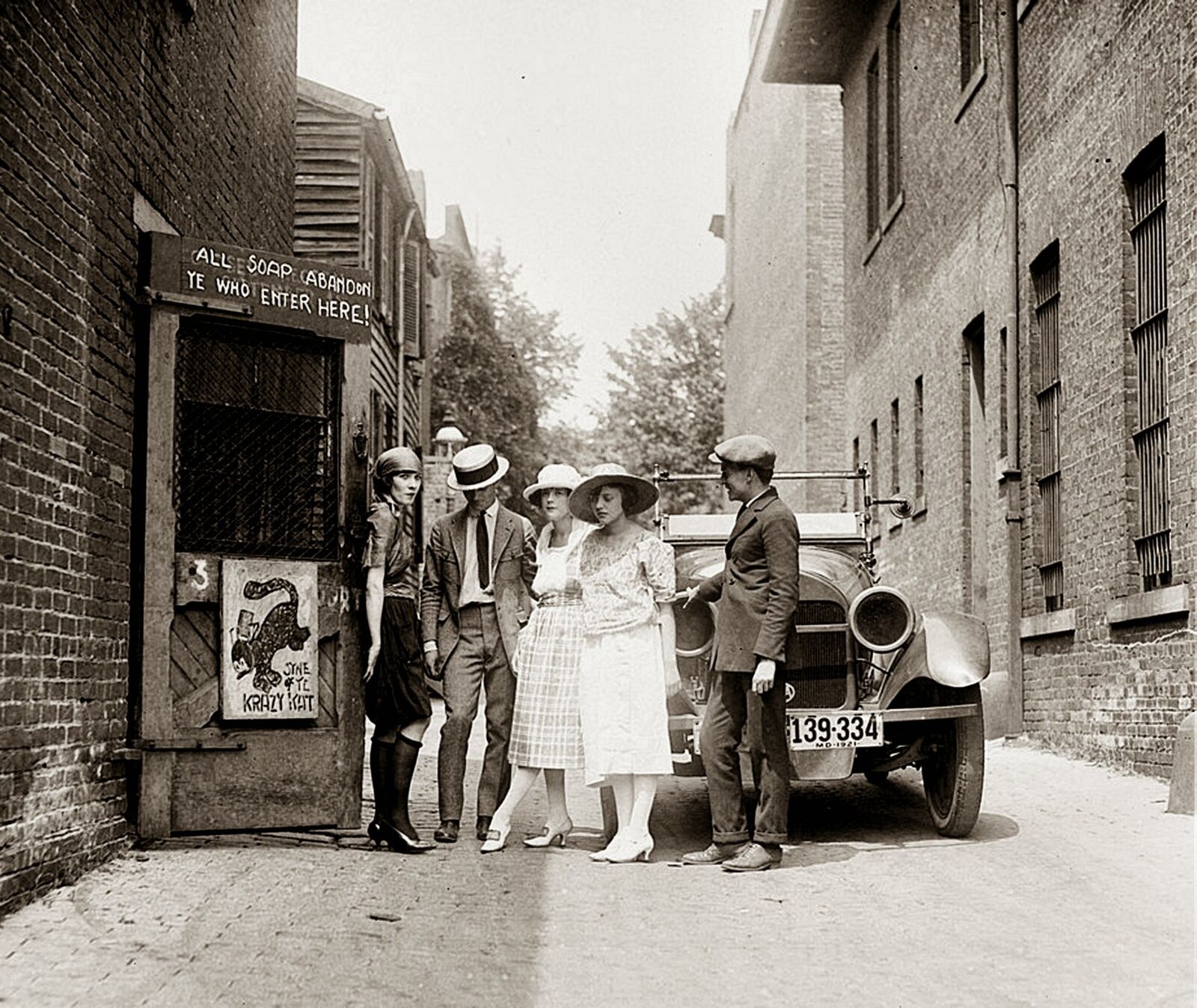 1920s THE KRAZY KAT SPEAK EASY Prohibition Era 8x10 Borderless PHOTO