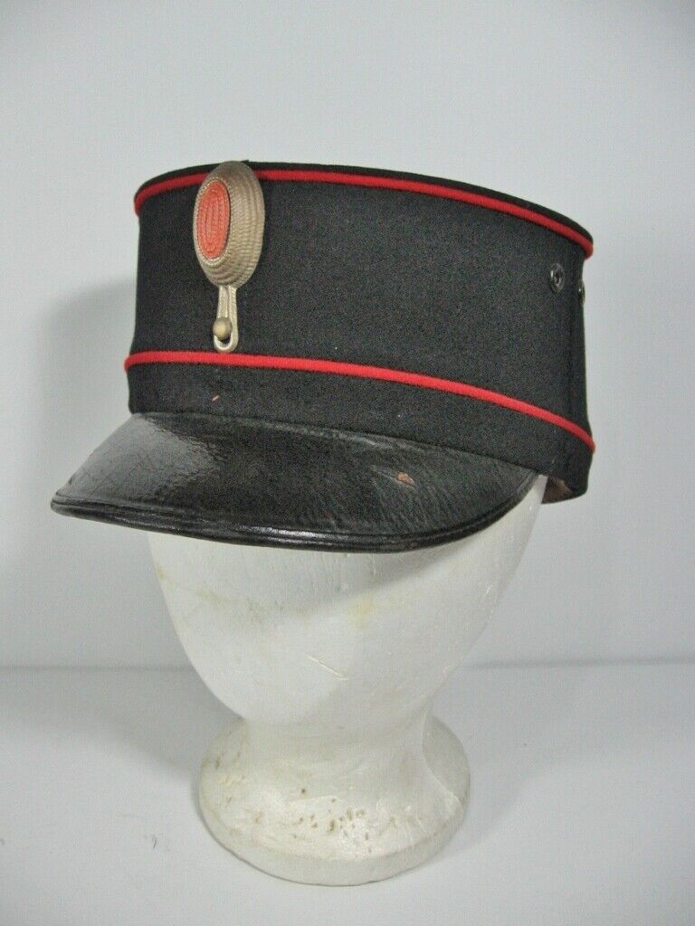 Scarce Genuine WWI Dutch Kepi Hat for Calvary Artillery Unit  (10M)