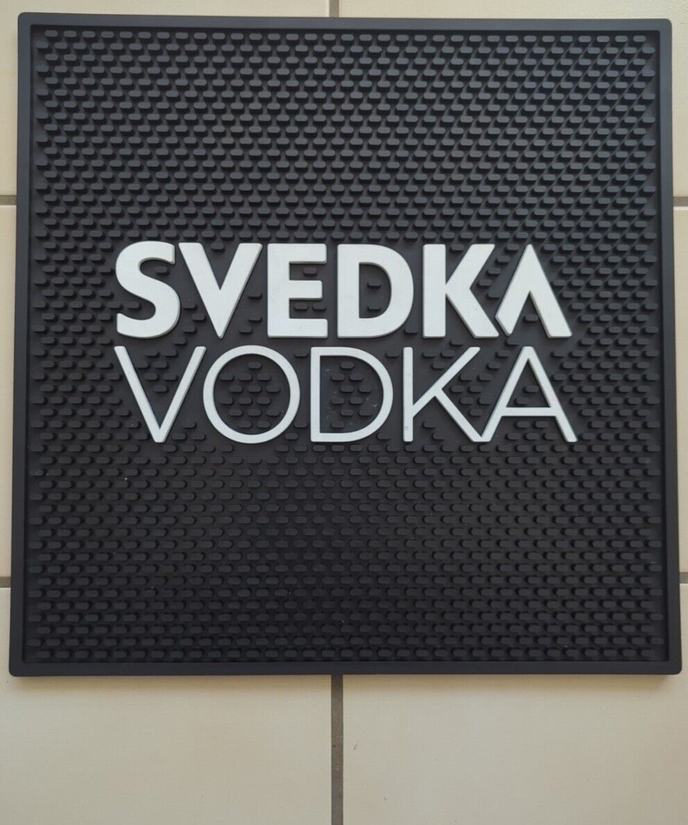 Large Svedka Vodka Bar Mat Excellent Condition 