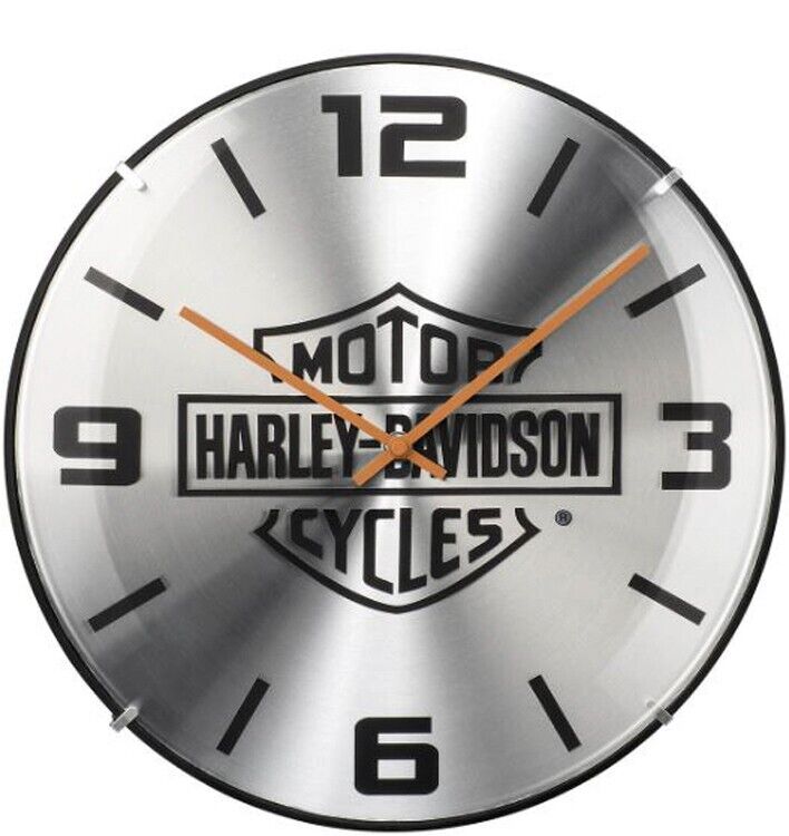 Harley-Davidson® Bar & Shield® Dome Clock - HDX-99245