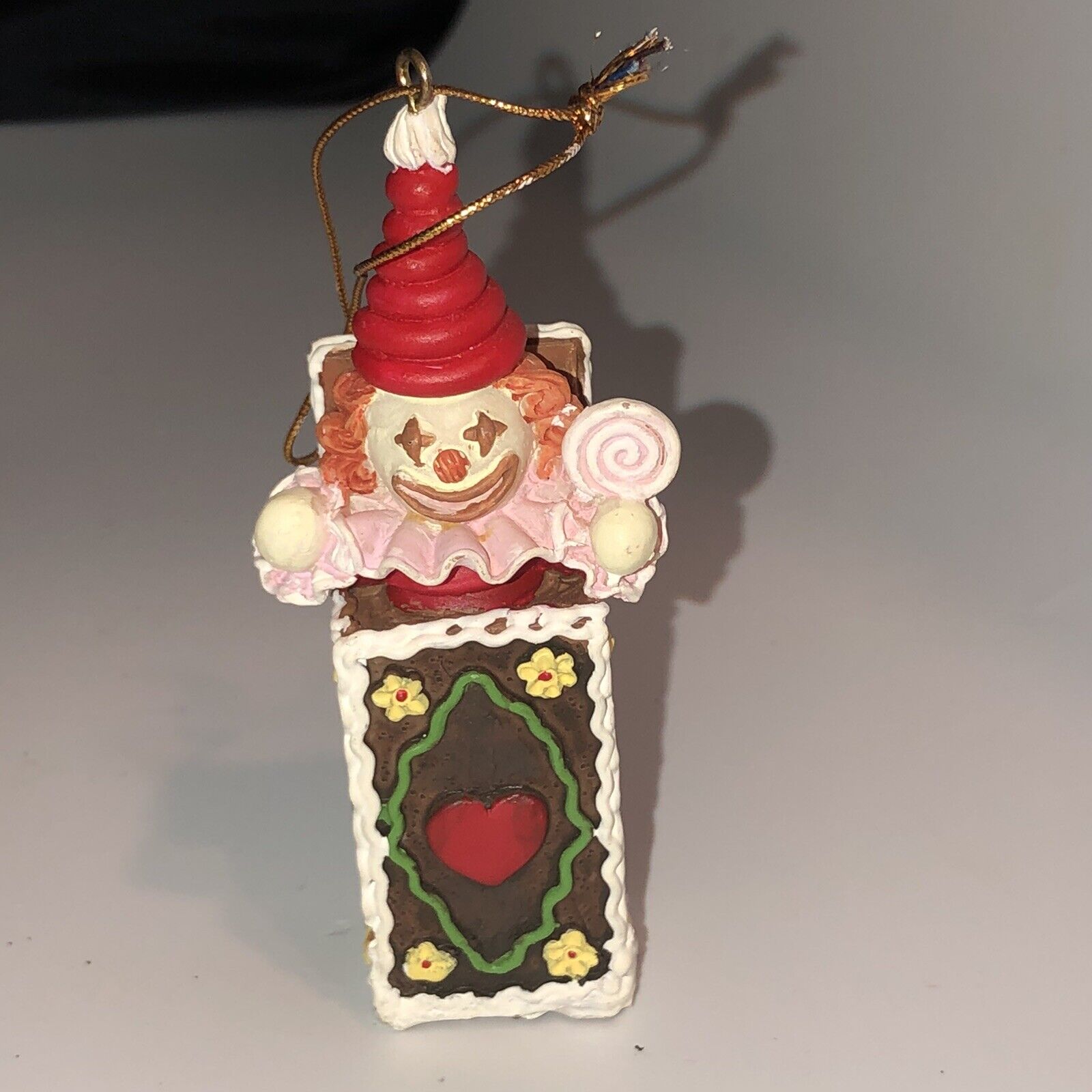 Christmas Ornament  Jack In The Box Gingerbread