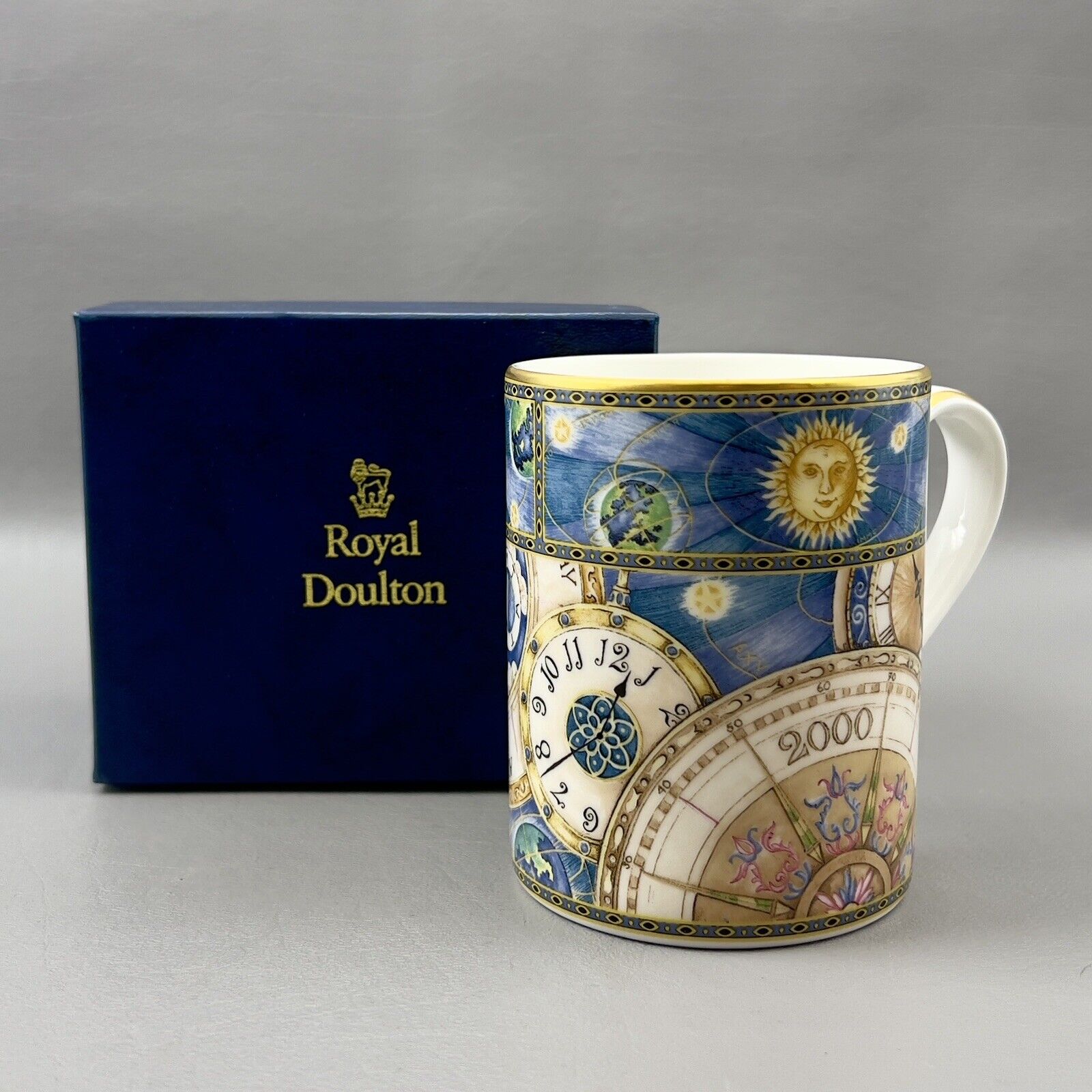 Vintage Royal Doulton Millennium 2000 Fine Bone China Coffee Tea Cup England