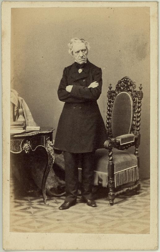 Franz Grillparzer (1791-1872), Austrian writer & playwright by L. Angerer Vienna