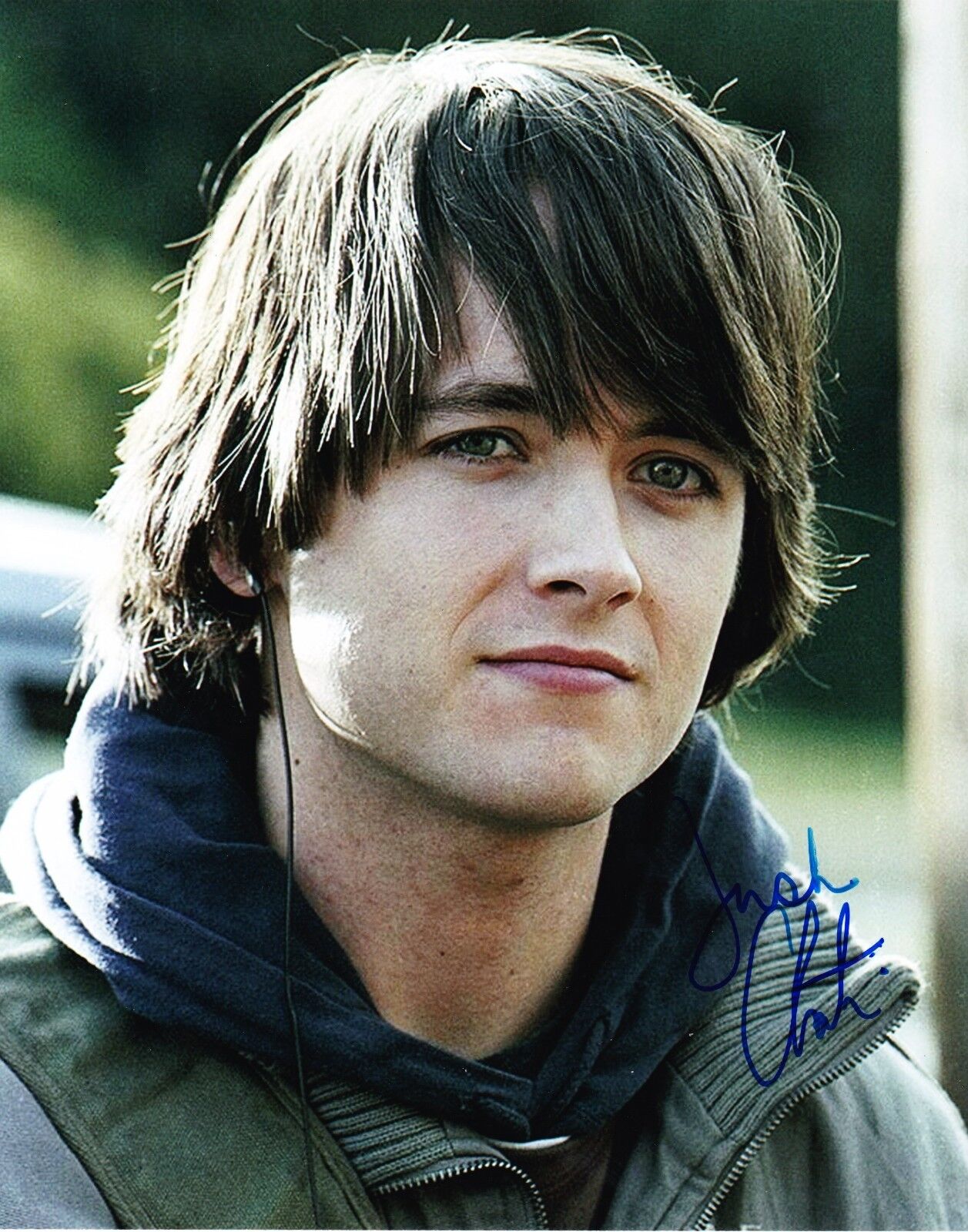 JUSTIN CHATWIN SIGNED 8X10 PHOTO AUTHENTIC AUTOGRAPH WAR OF THE WORLDS COA