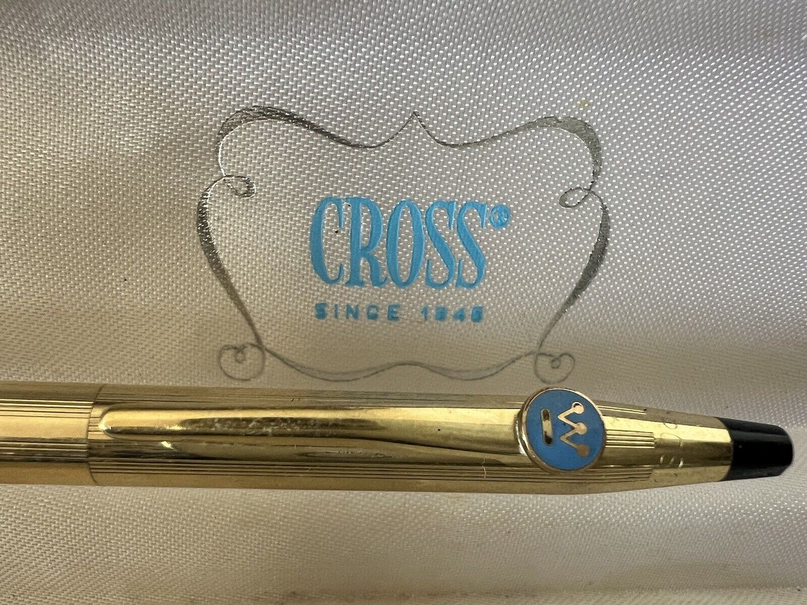 Cross Mechanical Pencil Century Classic Pencil Foil Gold Marking Box Warranty