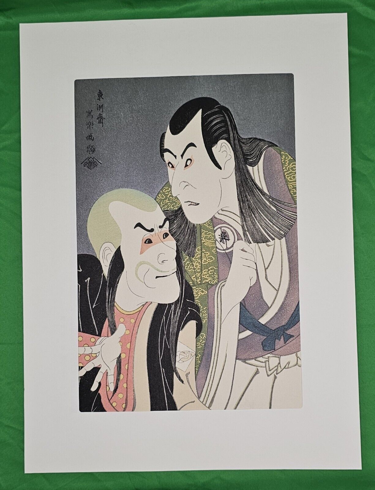 Ukiyo-e Artist / Toshusai Sharaku : Kabuki Actor / Japanese woodblock print